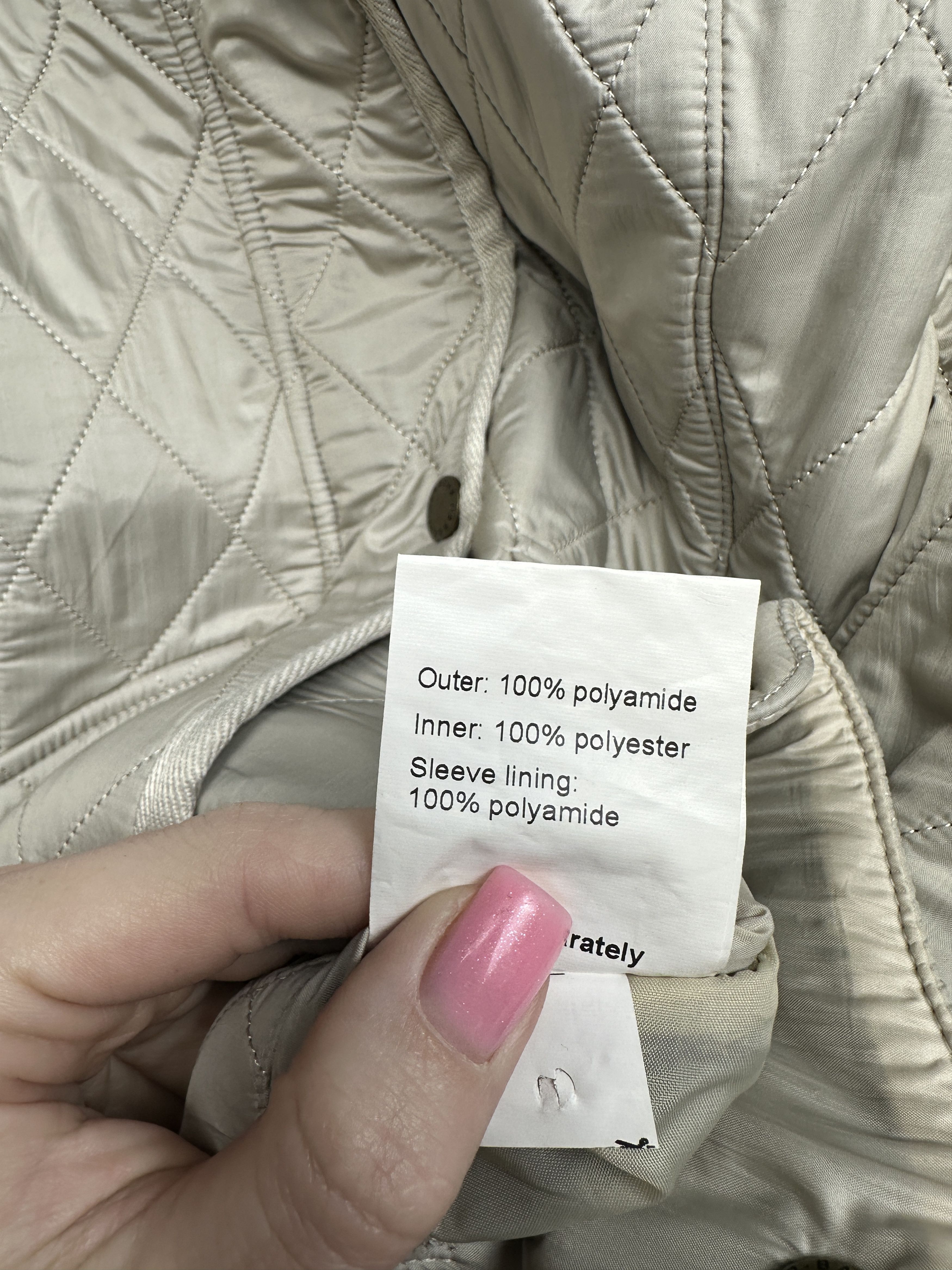 Barbour Barbour Vintage Womens Cavalary Polarquilt Quilted Jacket Size M / US 6-8 / IT 42-44 - 7 Thumbnail