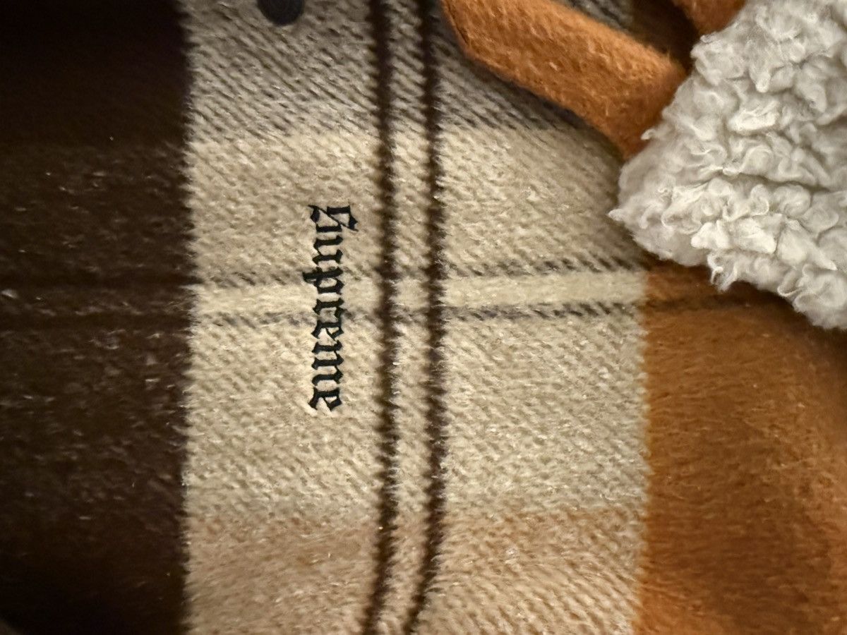 Supreme Plaid Shearling Bomber Jacket Size US XL / EU 56 / 4 - 4 Thumbnail