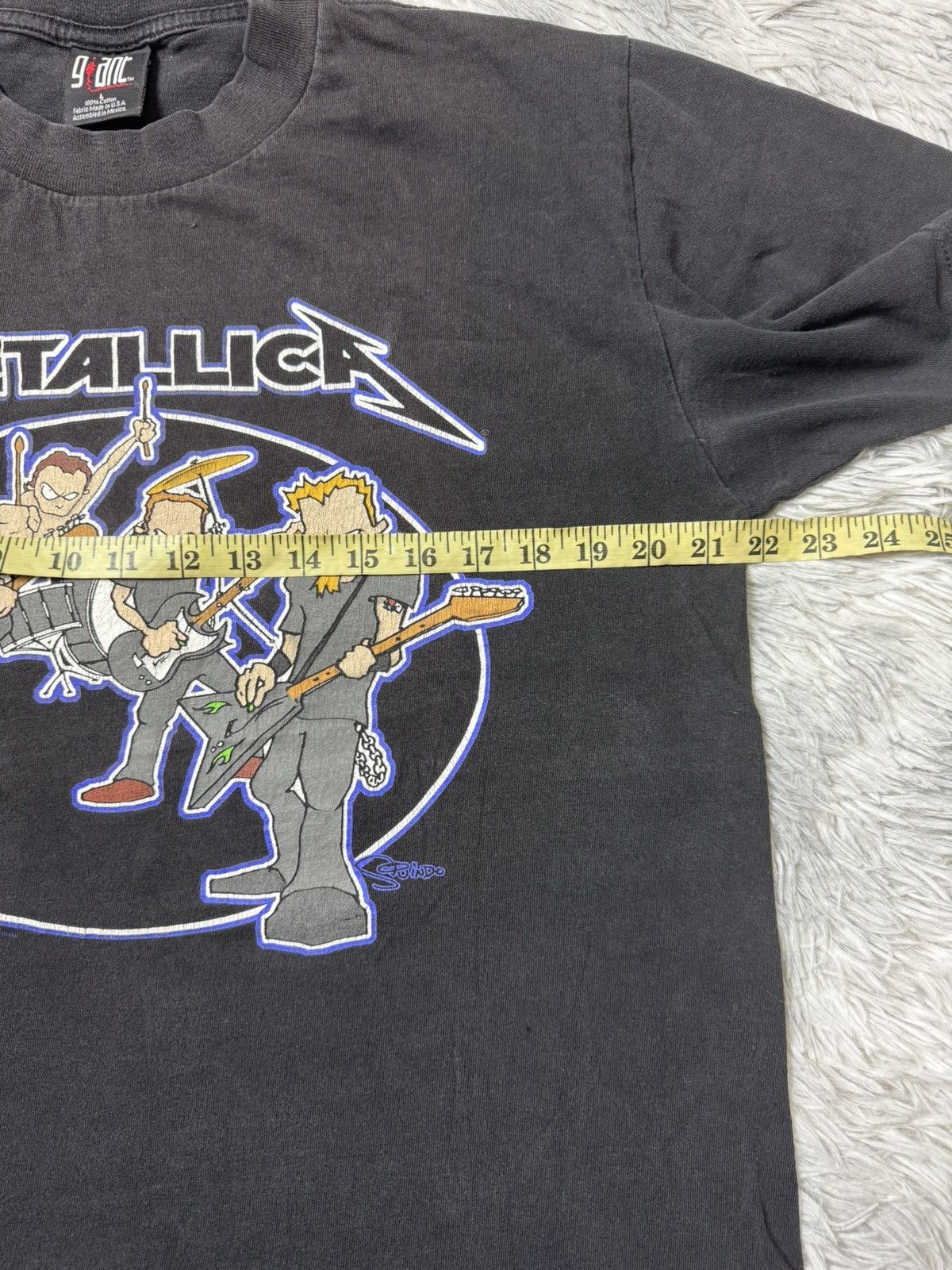 Metallica Vintage Metallica 2000 Summer Sanitarium Size US L / EU 52-54 / 3 - 4 Thumbnail