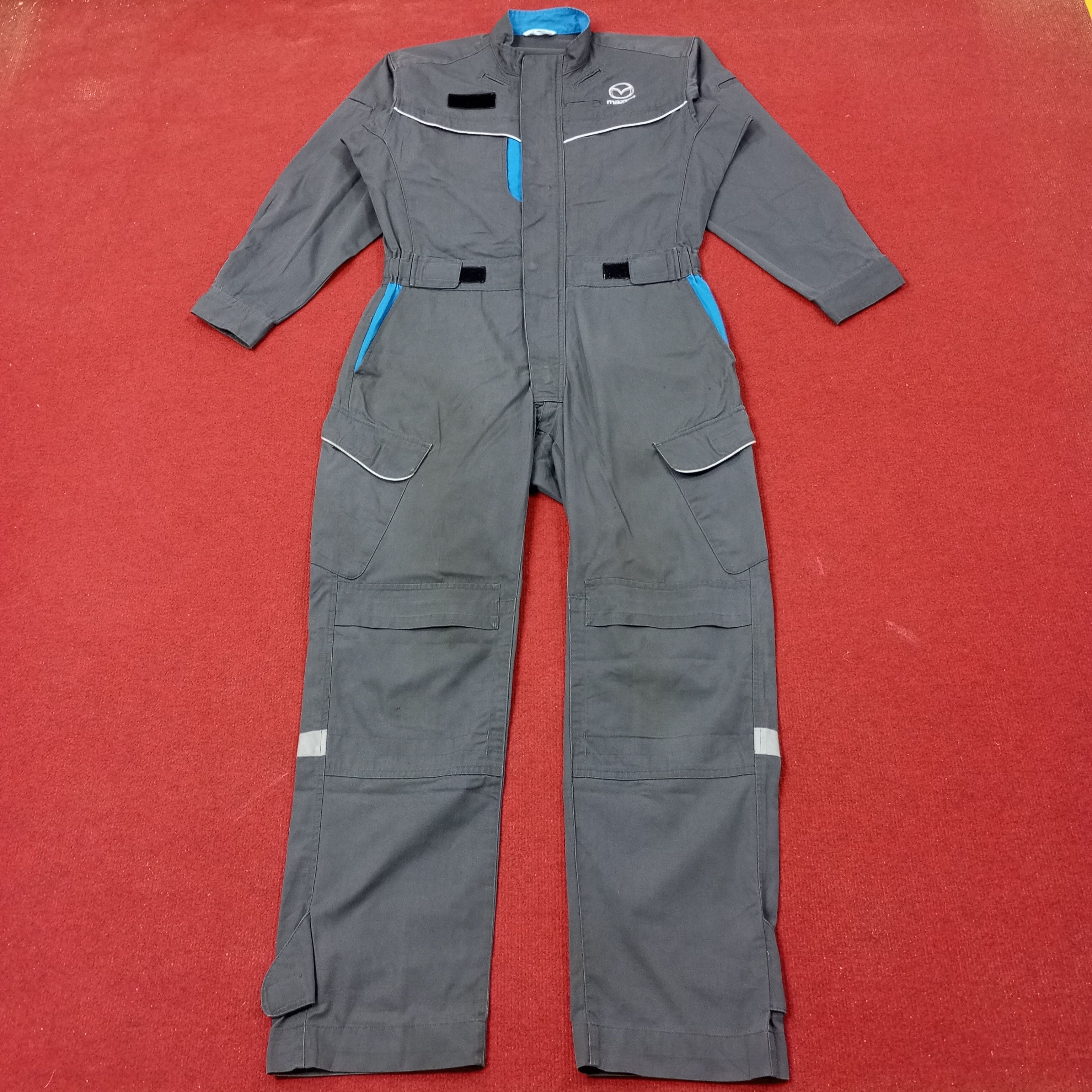 Vintage Mazda Motorsports Racing Workwear Coverall Jacket c241n15 Size US M / EU 48-50 / 2 - 4 Thumbnail