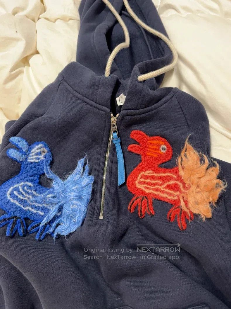Loewe Loewe Dodo bird sweatshirt, deep navy blue Size S / US 4 / IT 40 - 5 Thumbnail