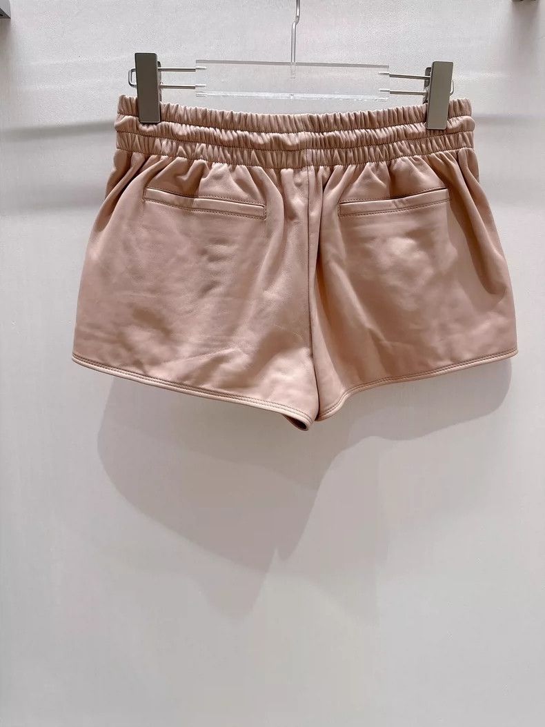 Dior Dior Pink leather pants Size 42" / US 20 - 2 Thumbnail