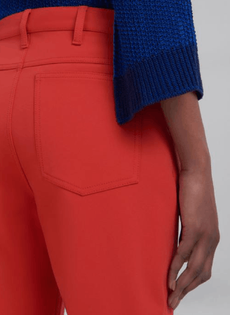 Marni o1srvl11e0624 Trousers in Red Size 27" / US 4 / IT 40 - 4 Thumbnail