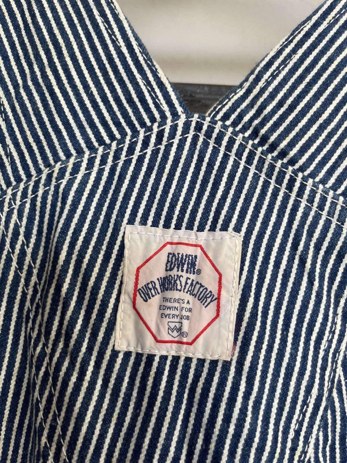 Edwin × Vintage Edwin Hickory Overall Over Works Size US 32 / EU 48 - 8 Thumbnail