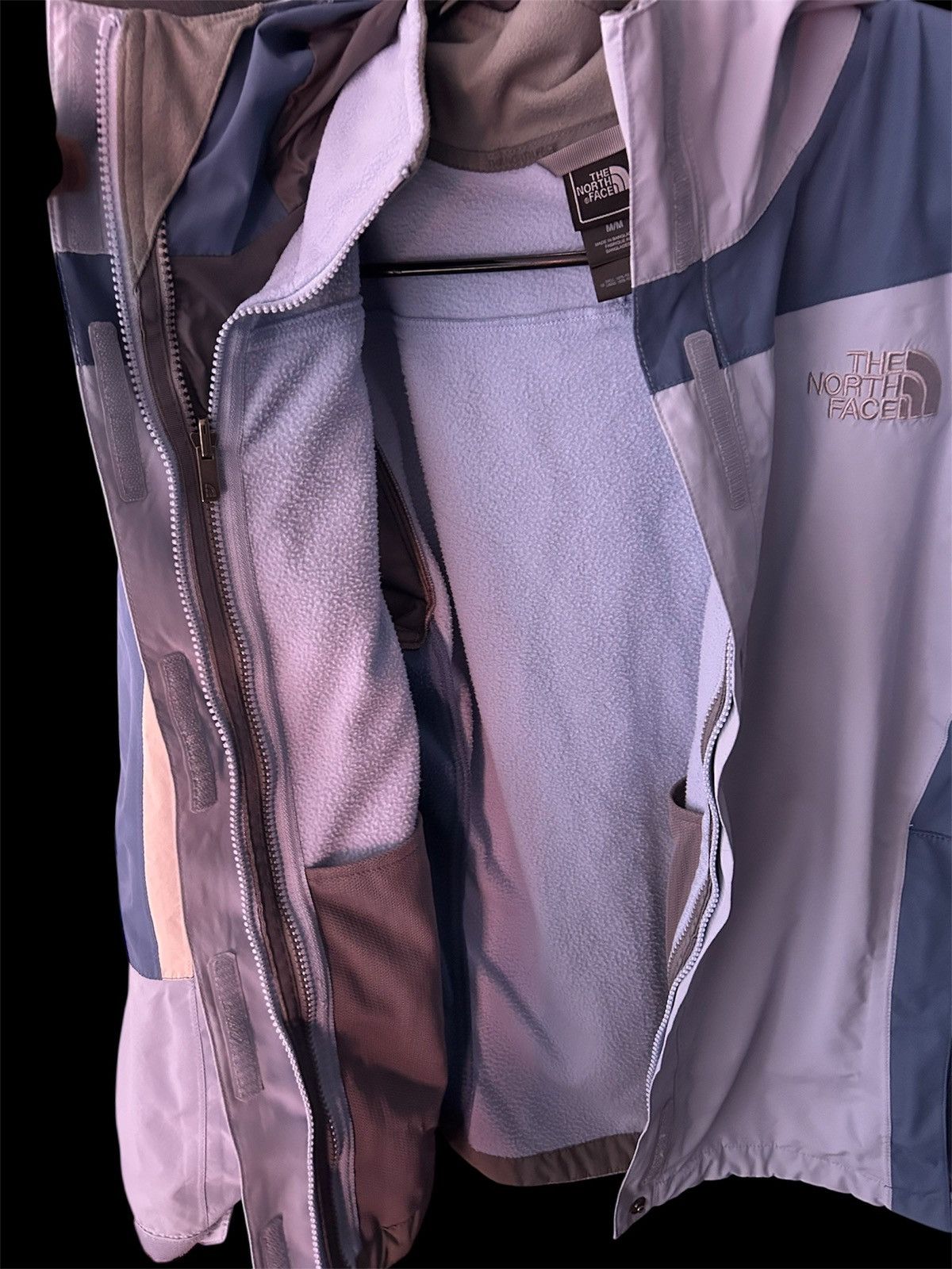 The North Face The North Face HyVent Rain Jacket - Blue Colorblock Size M / US 6-8 / IT 42-44 - 4 Thumbnail