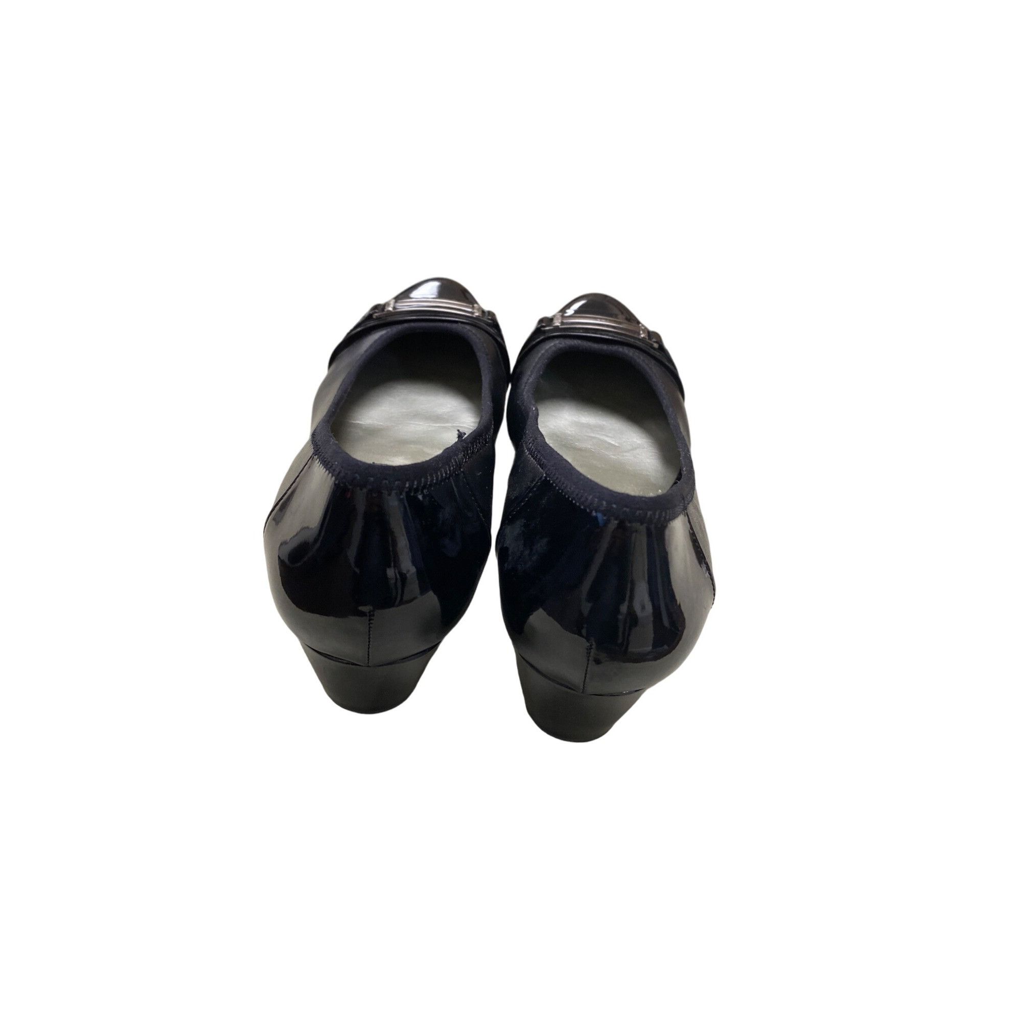Other Ann Klein women’s wedge dress shoe black 8.5m SKU 1276 Size US 8.5 / IT 38.5 - 3 Thumbnail