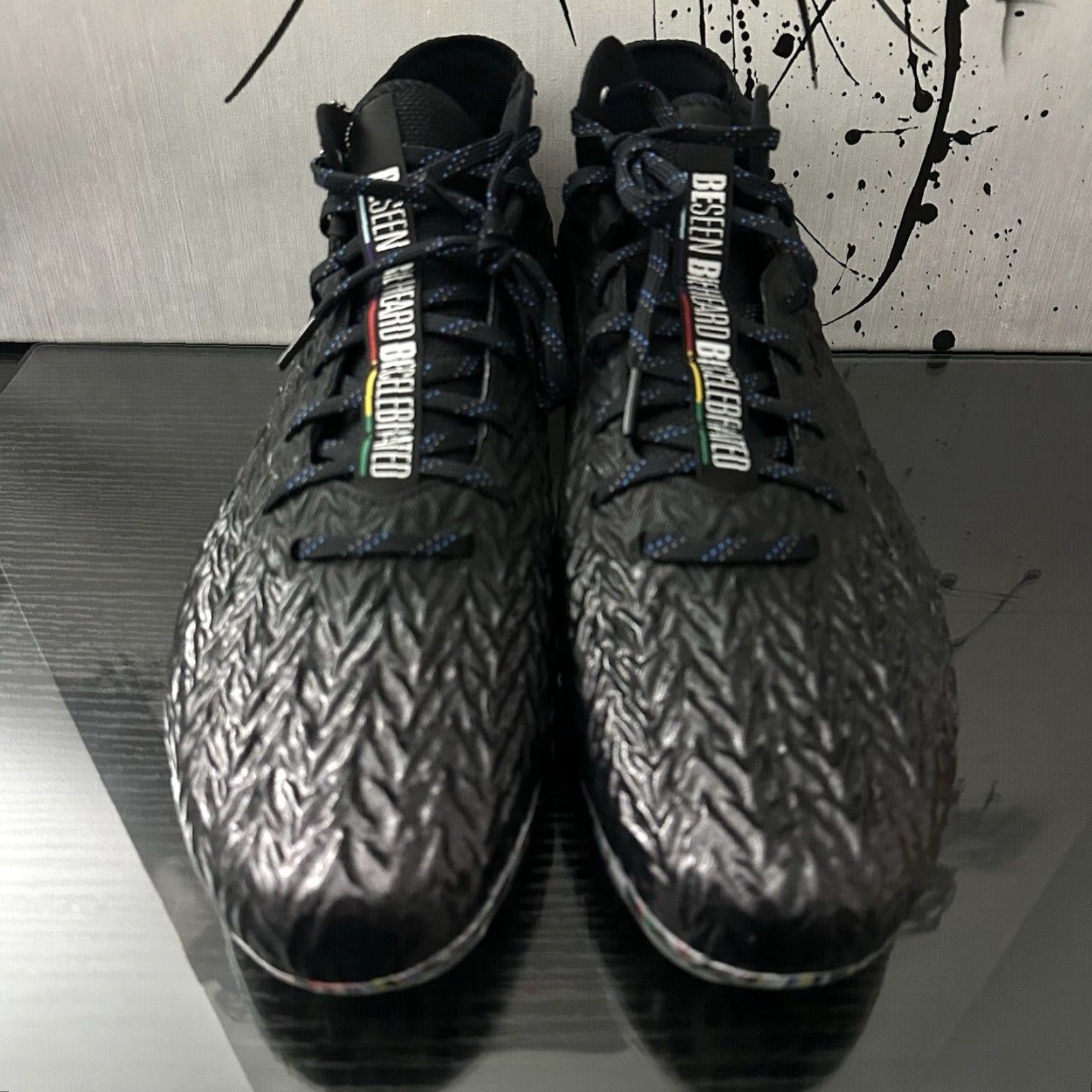 Under Armour Under Armour Spur Spotlight MC Football Cleats Size 15 Black Men's 3027294 Shoes Size US 15 / EU 48 - 3 Thumbnail