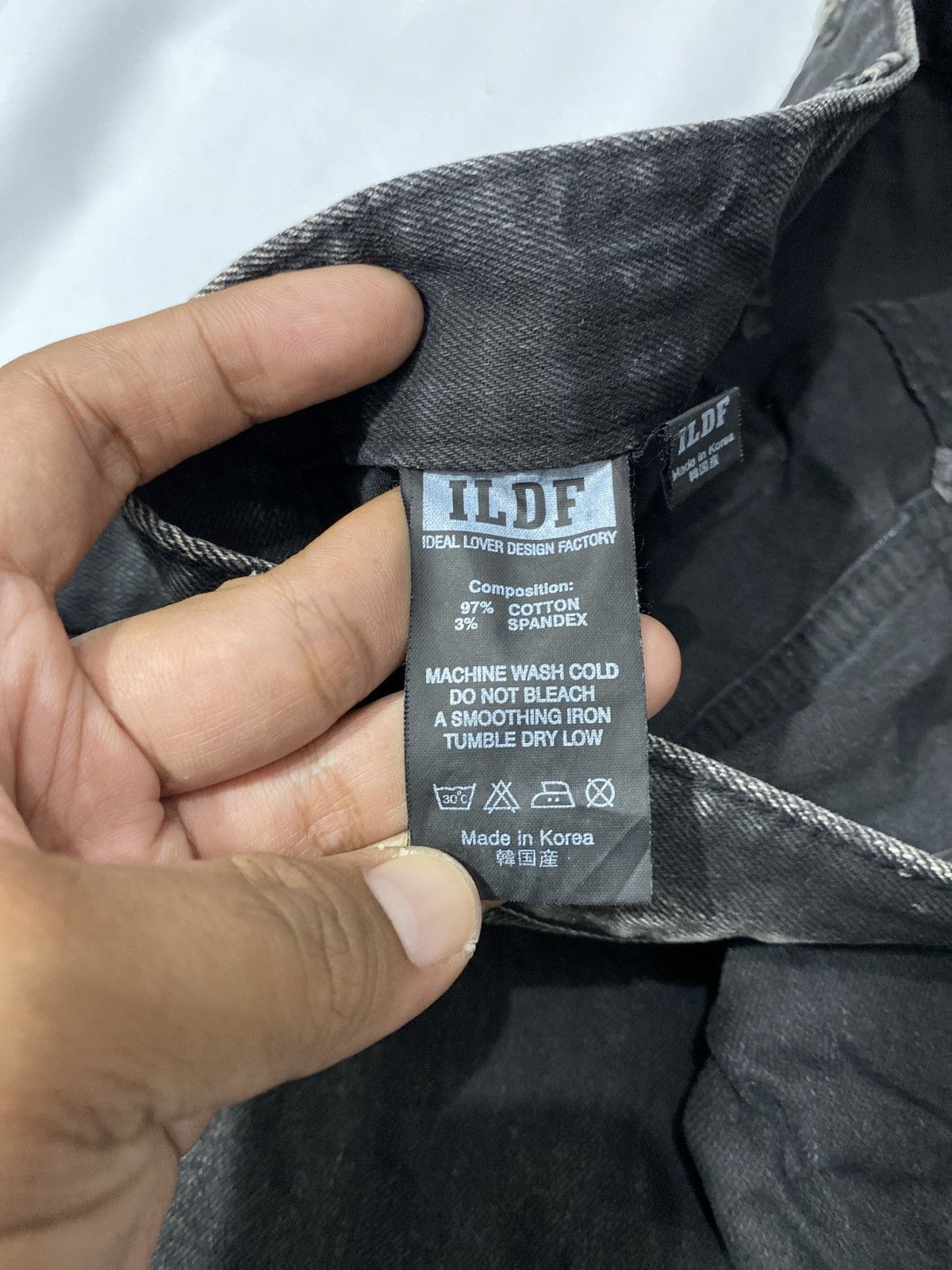 If Six Was Nine ILDF Bondage Jeans Obelisk Street Punk Denim Size US 32 / EU 48 - 8 Thumbnail