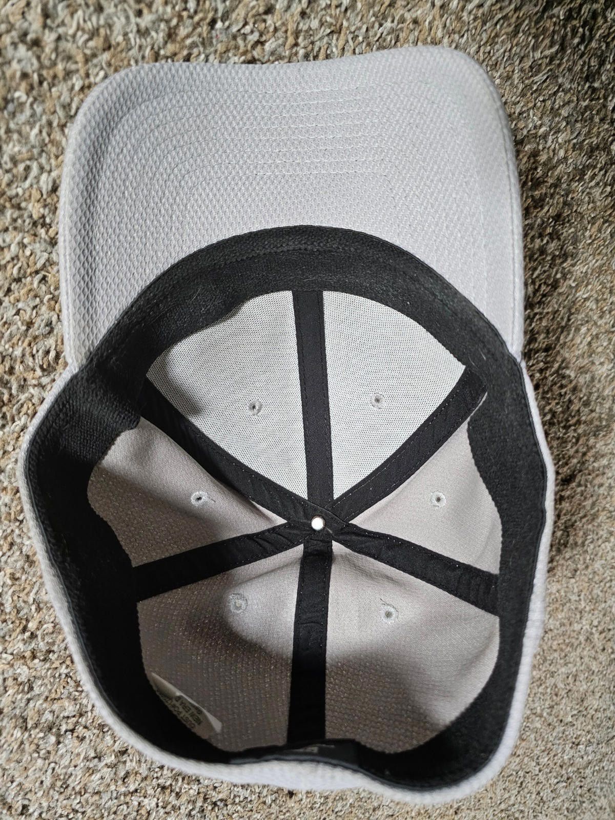 New Era New Era Baseball Cap Unisex Hat Stretch Fit M/L Plain Gray Size ONE SIZE - 7 Thumbnail