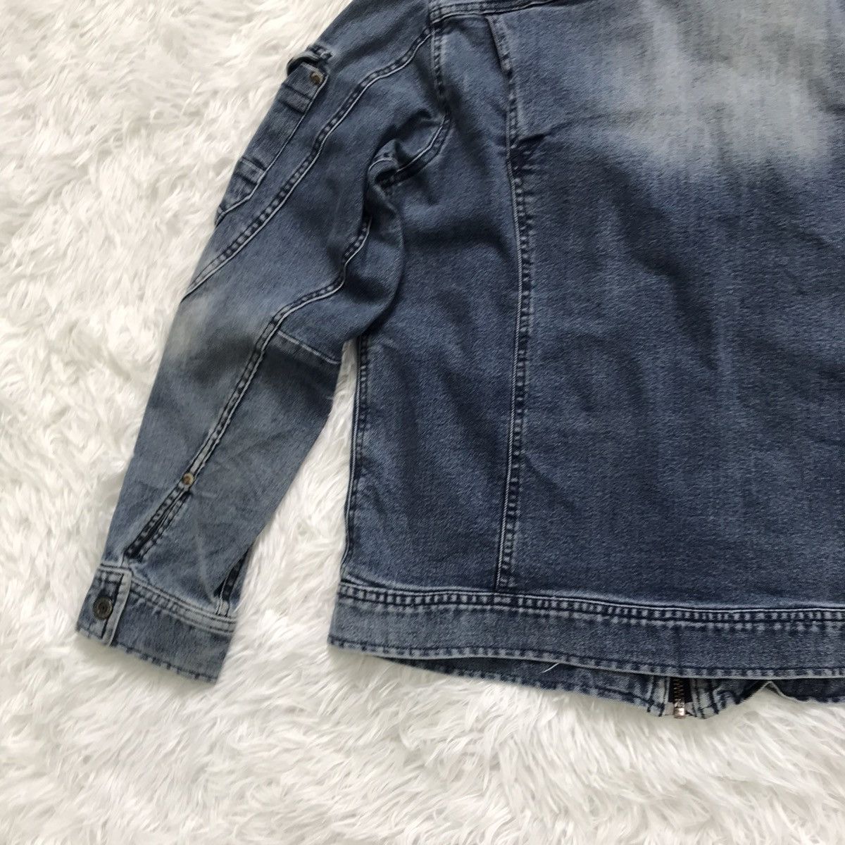 Japanese Brand I’Z Frontier toughness stretch denim jacket Size US M / EU 48-50 / 2 - 11 Thumbnail