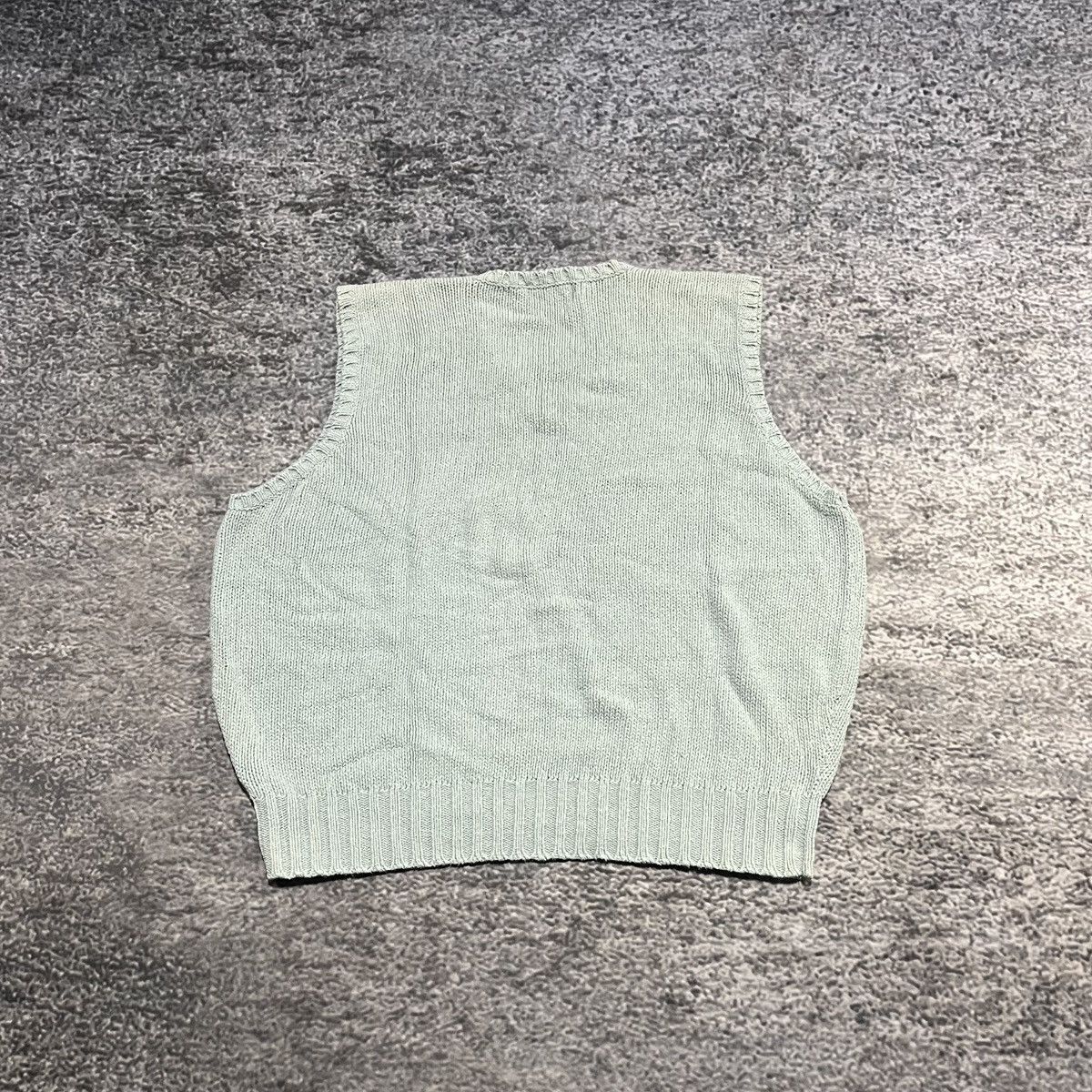 Polo Ralph Lauren Vintage Polo Ralph Lauren Small Pony Blue Cotton Vest XXL Size US XXL / EU 58 / 5 - 2 Thumbnail