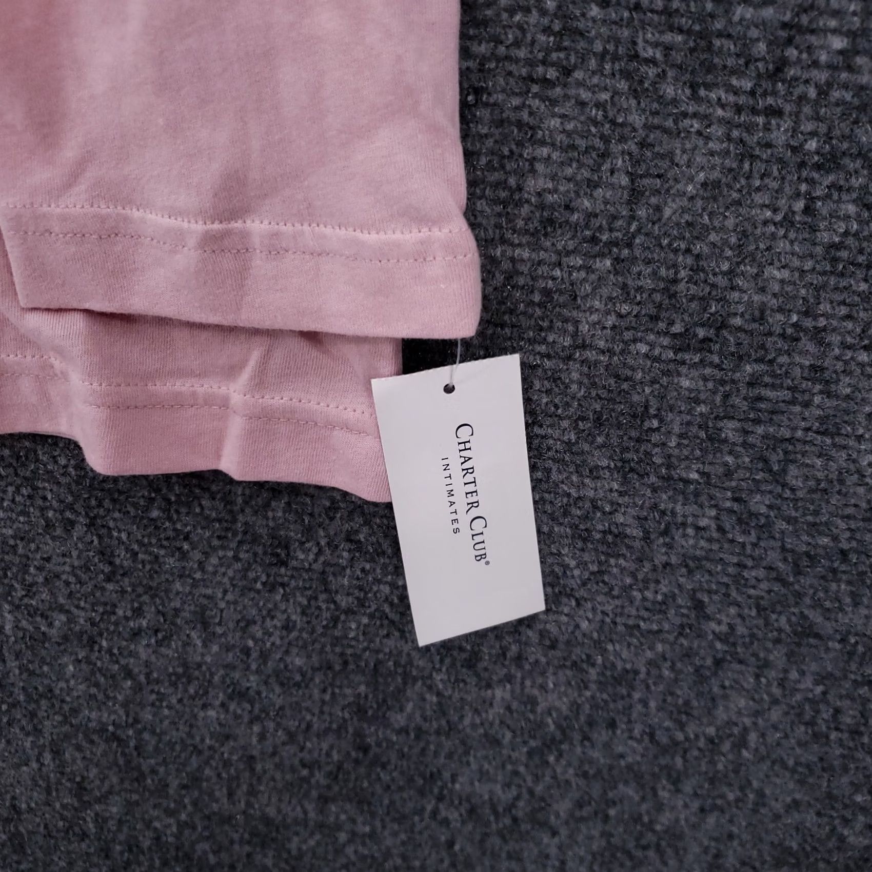Charter Club Charter Club Pajama Top Womens L Pink Doorbuster T-Shirt Sleepwear NEW Size L / US 10 / IT 46 - 3 Thumbnail