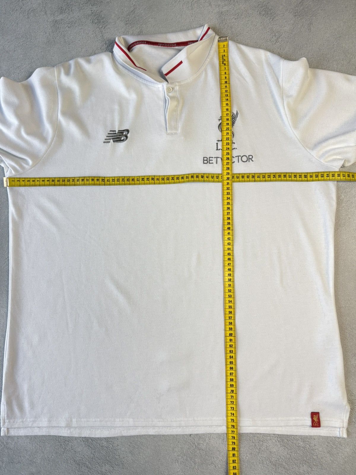 New Balance Liverpool Training Polo Shirt Jersey New Balance size 2XL Size US XXL / EU 58 / 5 - 9 Thumbnail