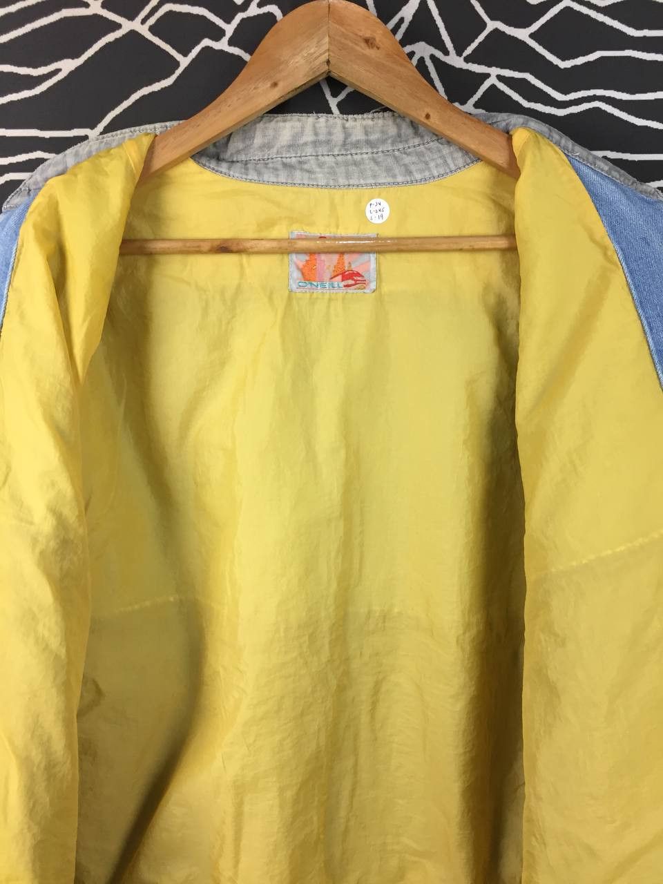 O'Neill Vtg 90s O'Neill Shower Colorblock Denim Bomber Jacket Size US M / EU 48-50 / 2 - 11 Thumbnail