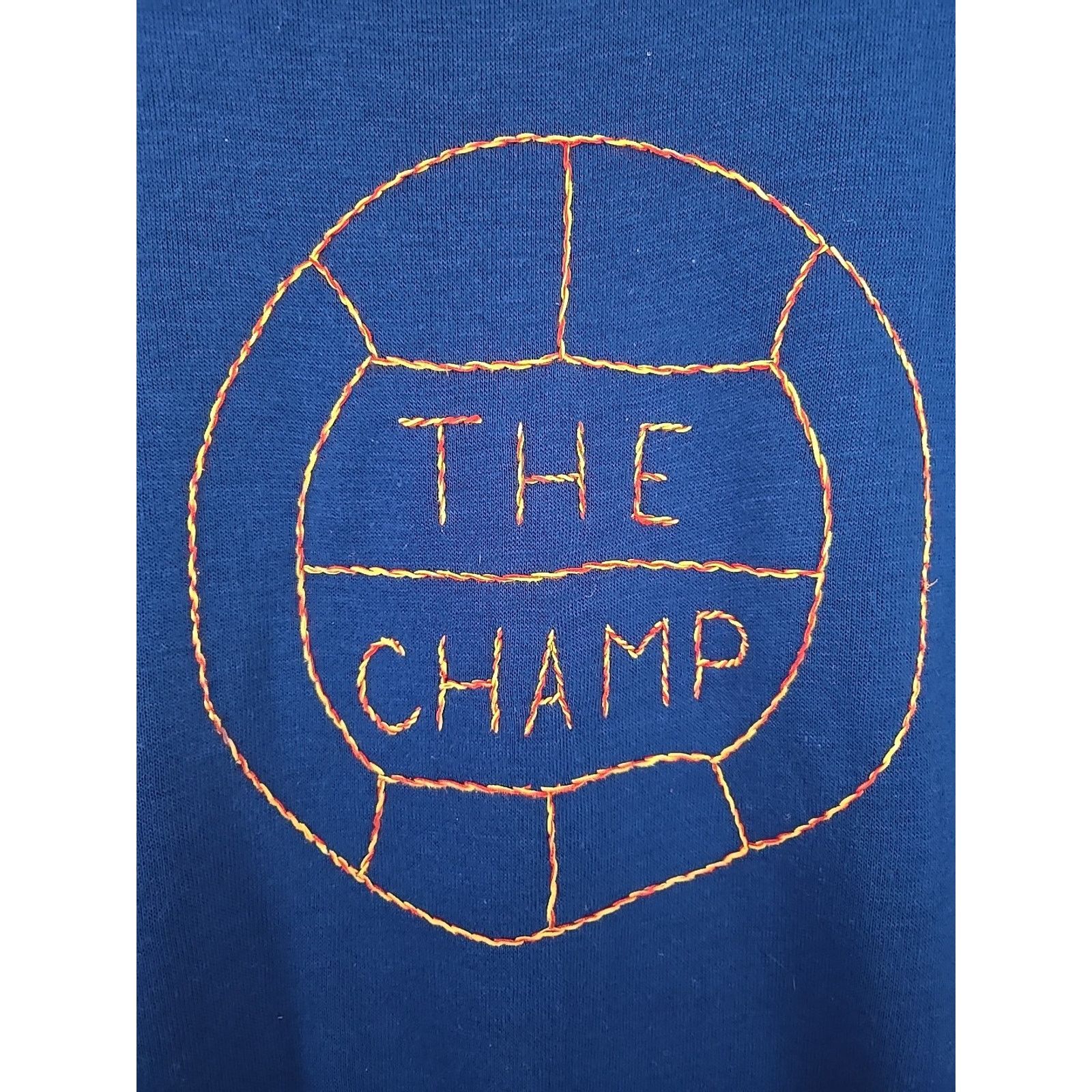 Vintage Creslan Casuals Blue Sweater "The CHAMP" SIZE MEDIUM Surf Size US M / EU 48-50 / 2 - 2 Thumbnail