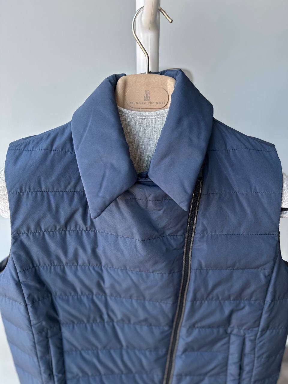 Brunello Cucinelli RRP4340$! Brunello Cucinelli Vest Down Puffer Ledies Size M / US 6-8 / IT 42-44 - 9 Thumbnail