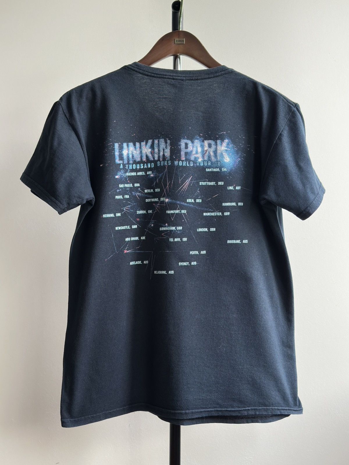 Band Tees × Vintage VINTAGE Y2K LINKIN PARK WORLD TOUR TEE Size US M / EU 48-50 / 2 - 2 Thumbnail