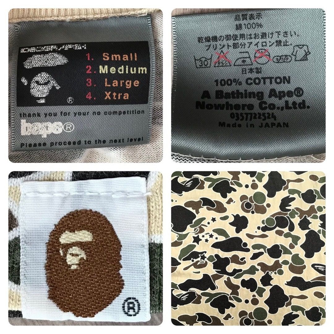 Bape 🔥Vintage🔥 BAPE sta camo T-shirt a bathing ape star NIGO Size US M / EU 48-50 / 2 - 5 Thumbnail