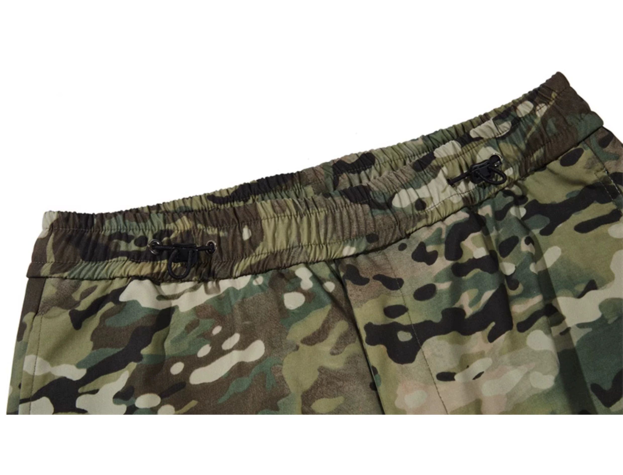 utility skate hiphop baggy camo pleated pants