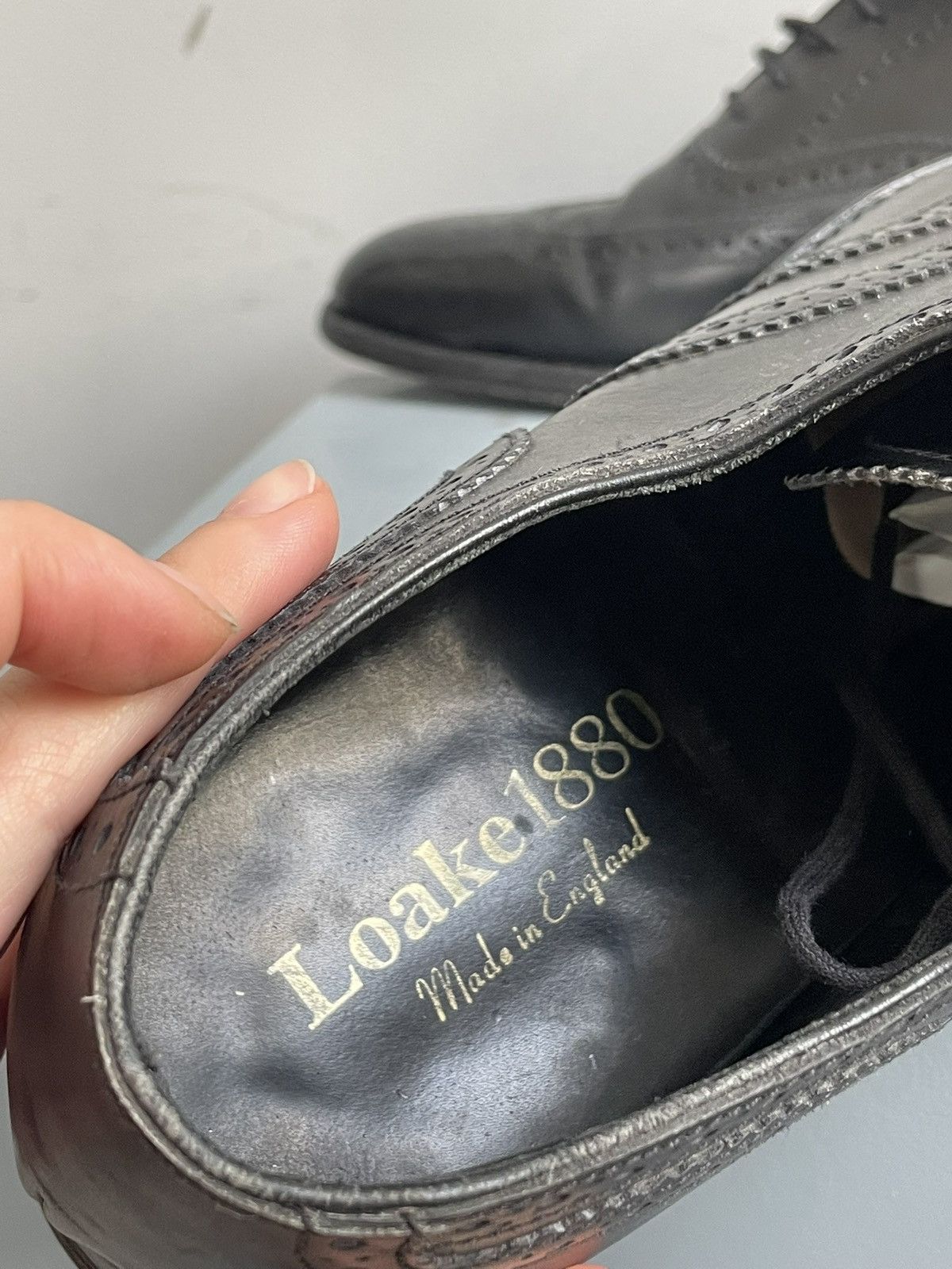 Loake Rare Leather Loake Brogue boots 90s Size US 8 / EU 41 - 7 Thumbnail