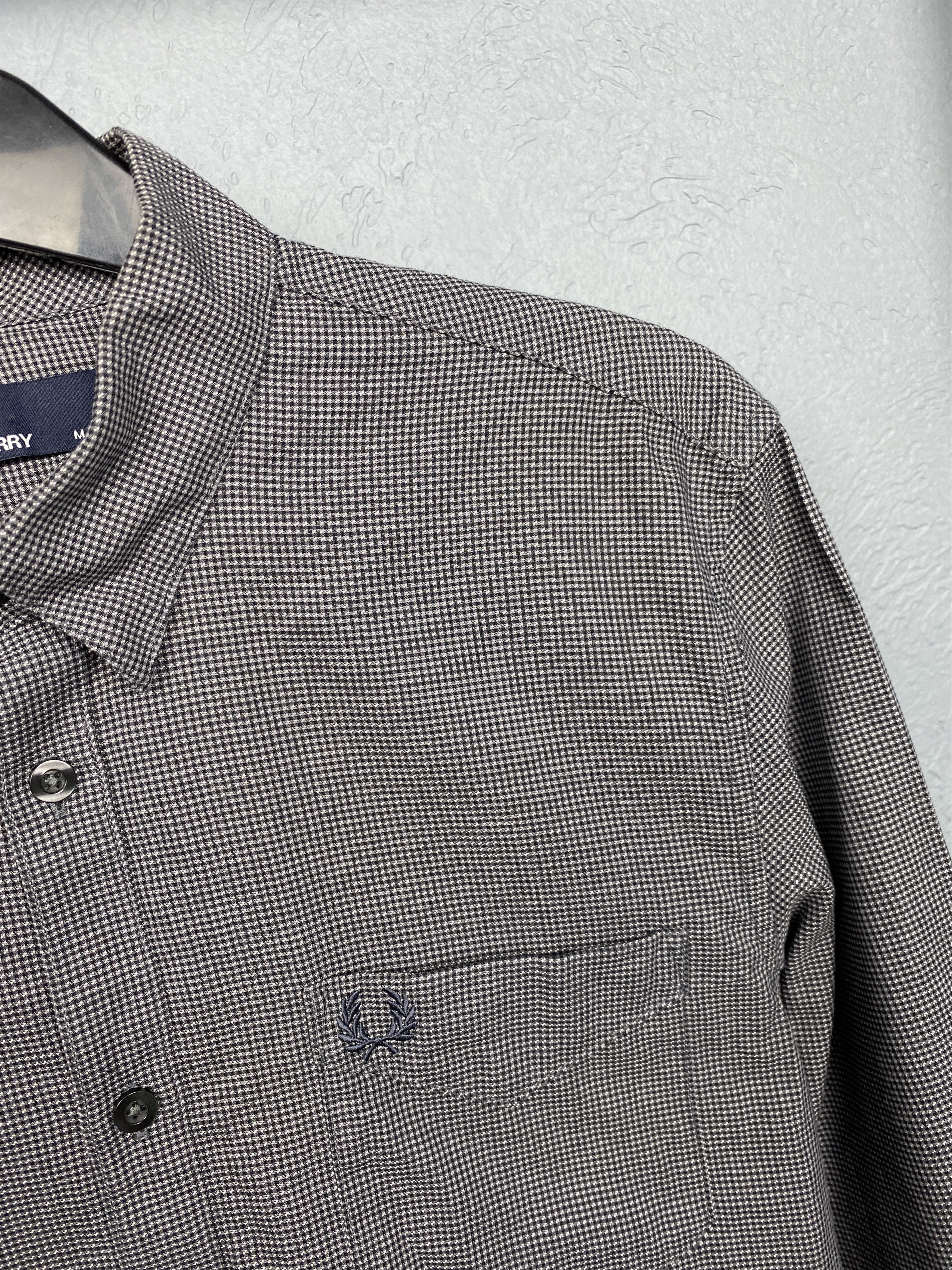 Fred Perry Fred Perry Mens Long Sleeve Shirt Size US M / EU 48-50 / 2 - 3 Thumbnail