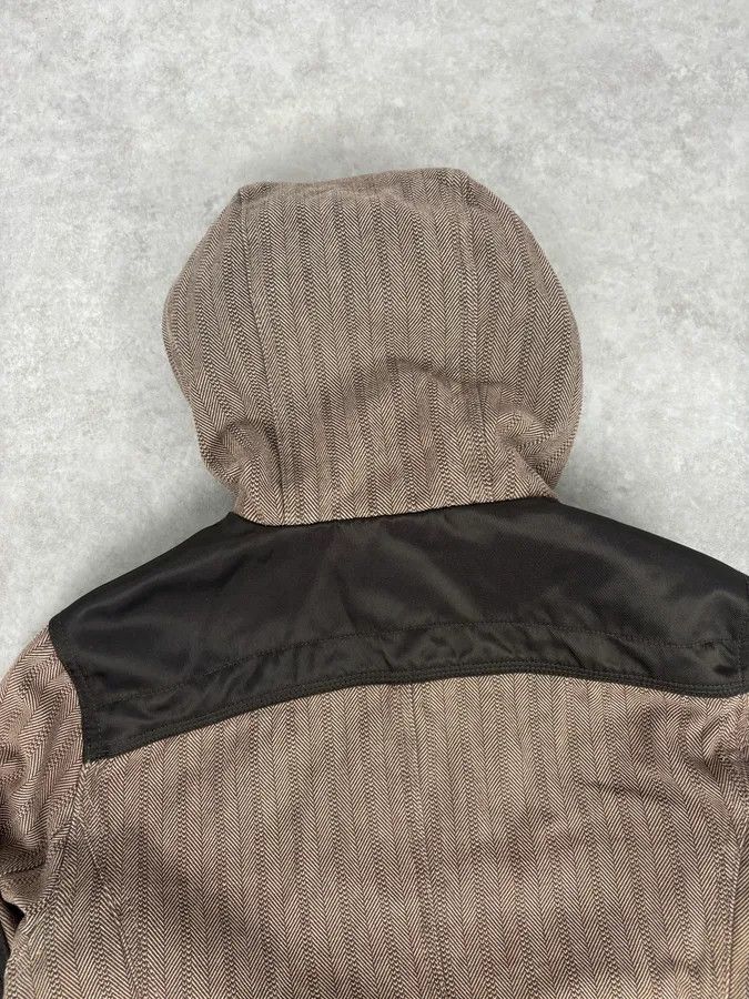 Diesel 2000s Diesel Brown Nylon Contrast Panel Cargo Jacket Size US S / EU 44-46 / 1 - 6 Thumbnail