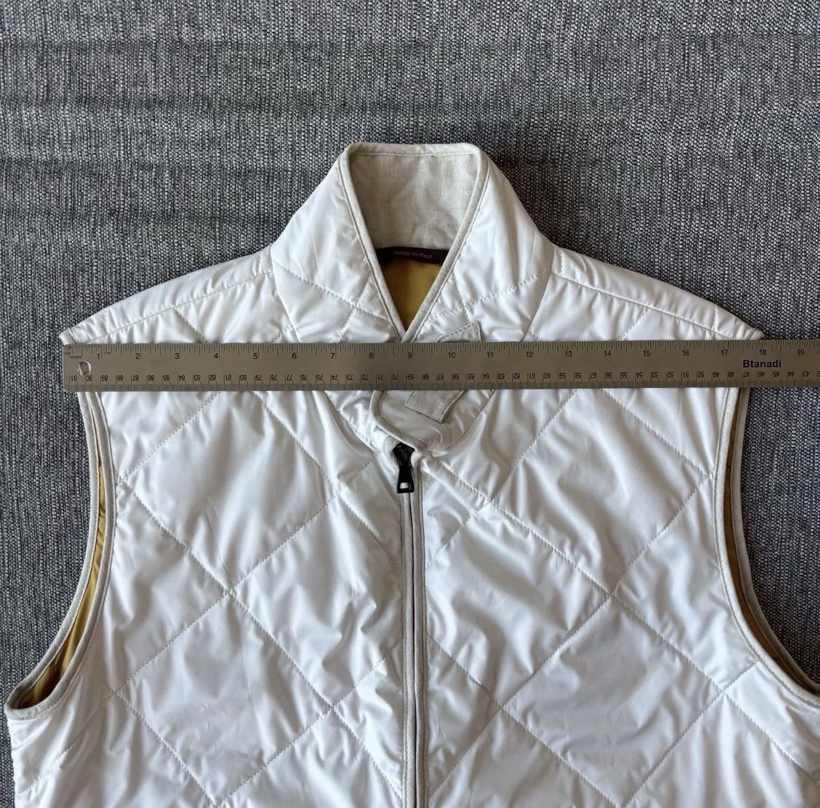 Bullock & Jones Waterville Fit Quilted Vest Size 54 XL Water Repellant Italy Size US XL / EU 56 / 4 - 14 Thumbnail