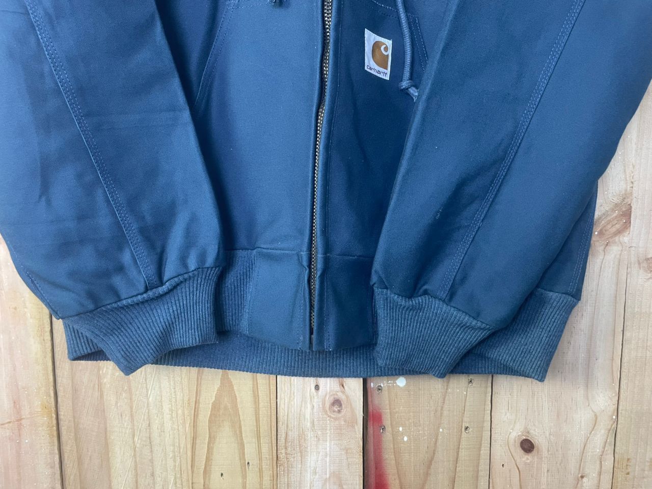Carhartt × Vintage Vintage Carhartt Men's Thermal Lined Duck Jacket Hooded Size US L / EU 52-54 / 3 - 8 Thumbnail