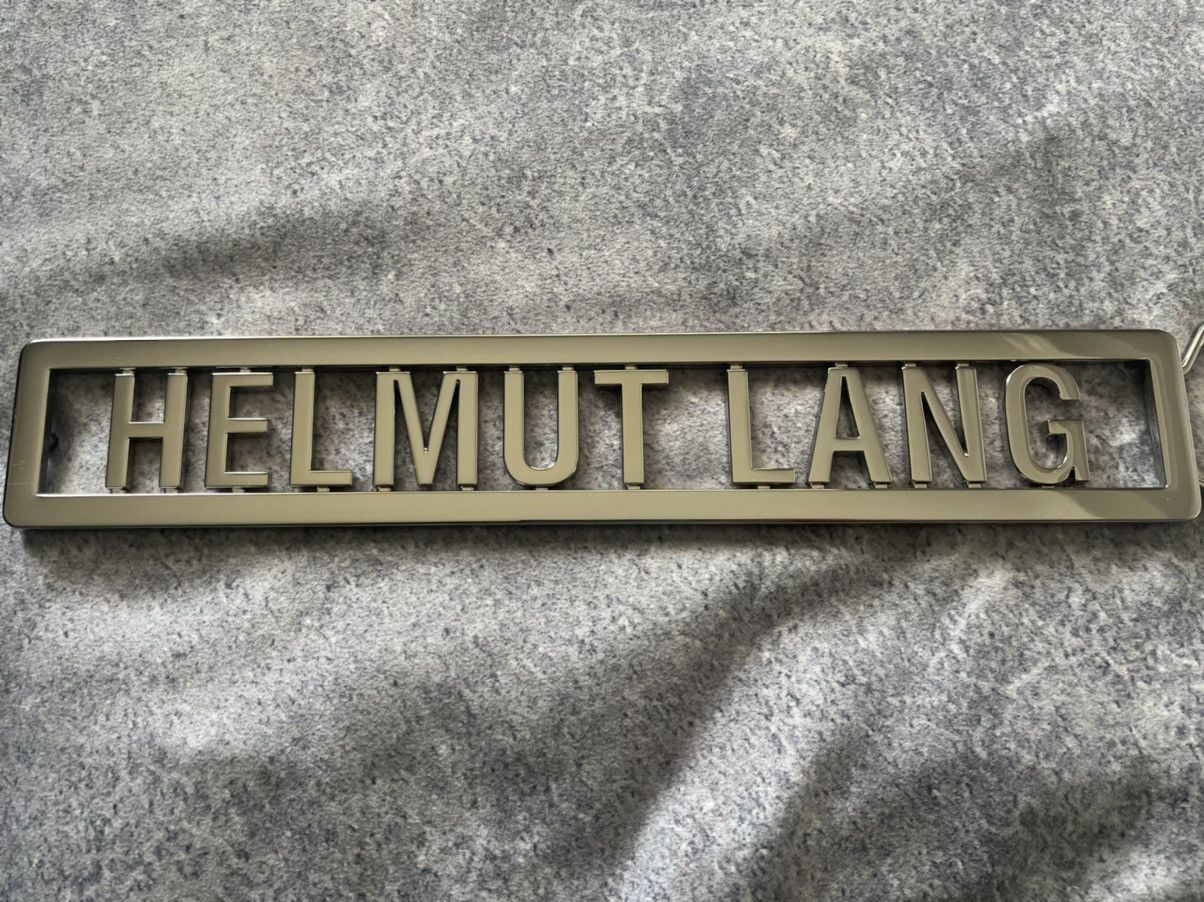 Helmut Lang Helmut Lang Name Plate Belt Size ONE SIZE - 3 Thumbnail