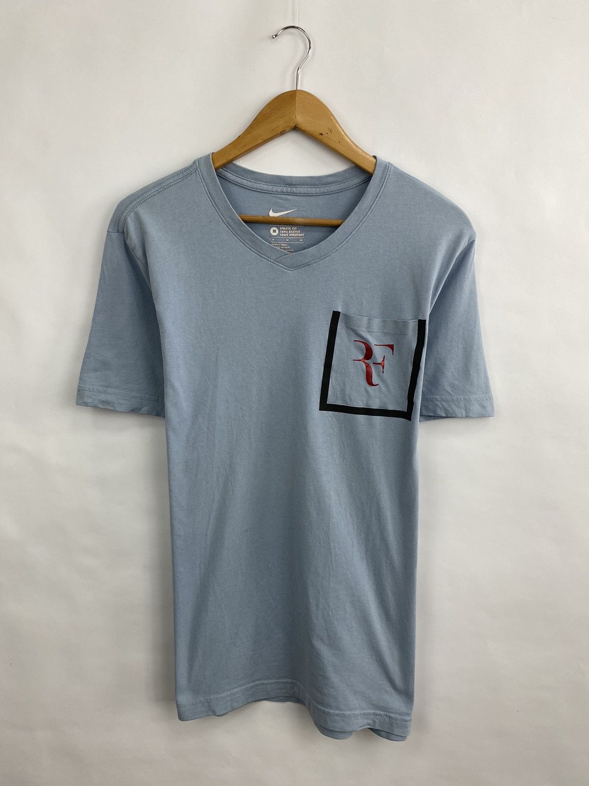 Nike × Vintage 🎾 Nike Roger Federer RF Tennis T-Shirt Y2K Rare Retro Hype Size US M / EU 48-50 / 2 - 3 Thumbnail