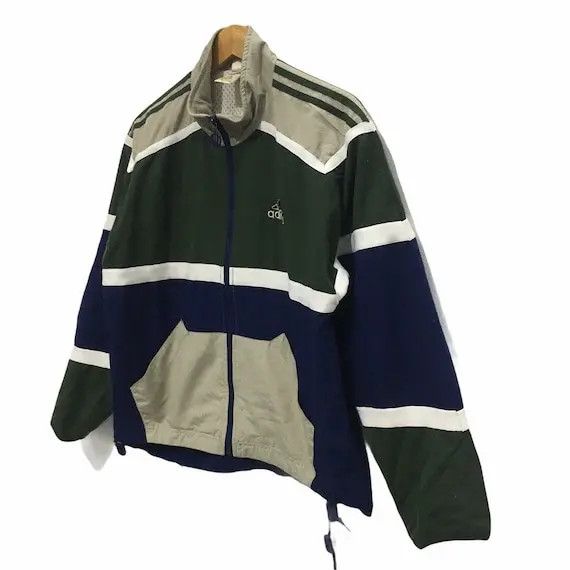 Adidas ADIDAS 3 Stripes Pocket Sweater Full Zip Big Logo Striped Size S / US 4 / IT 40 - 4 Thumbnail
