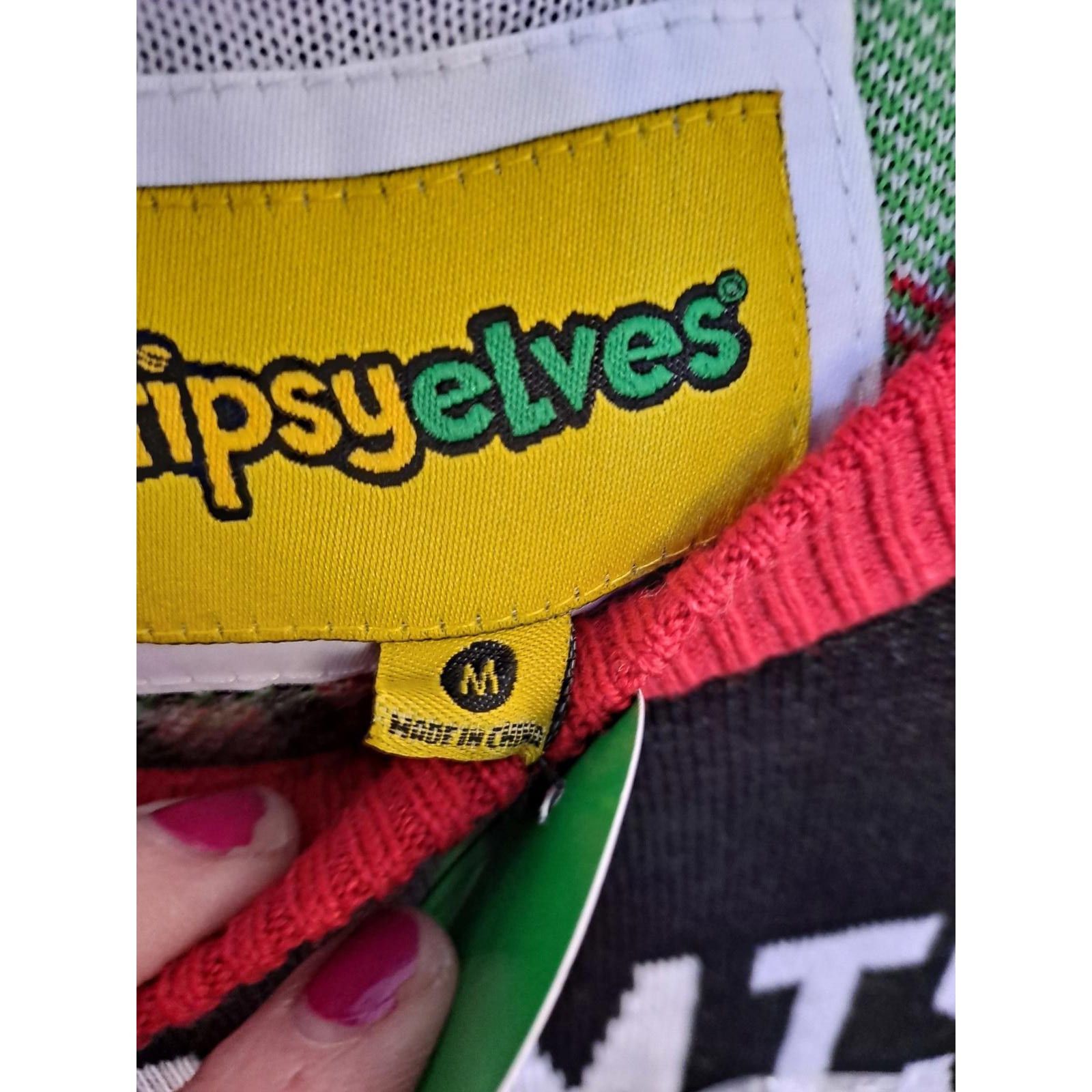 Tipsy Elves NWT Tipsy Elf You Miss You Drink Christmas Sweater Size Medi Size US M / EU 48-50 / 2 - 3 Thumbnail