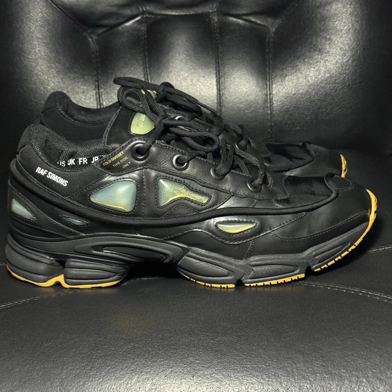 Raf Simons Raf Simons Black Pharaxus Sneakers | Grailed