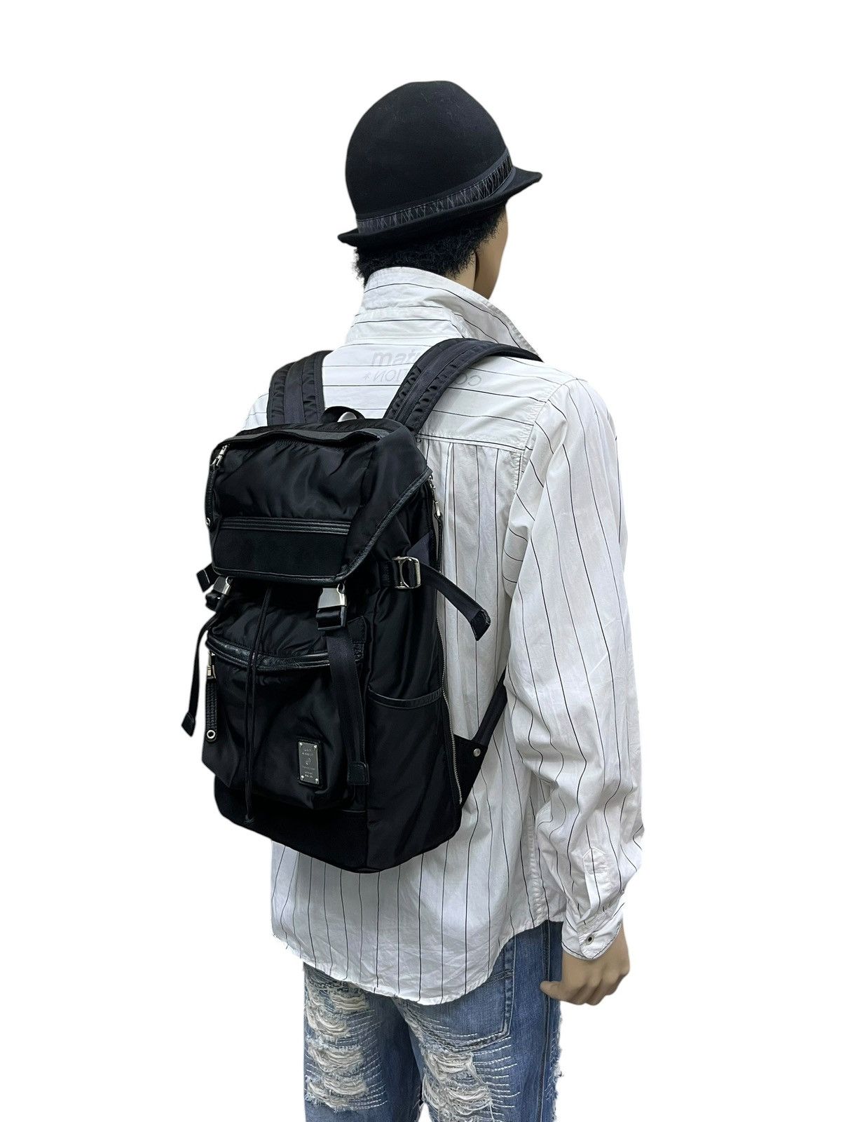 MasterPiece RARE🔥MSPC Master-Piece x ABAHOUSE Japan Backpack Black Size ONE SIZE - 2 Thumbnail