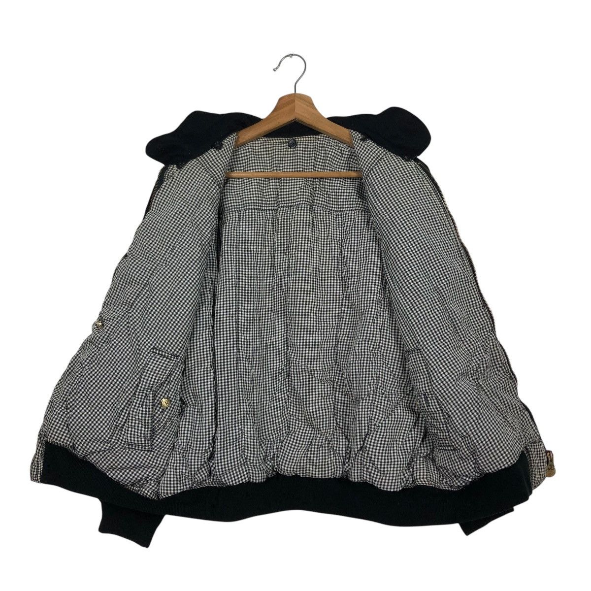 Japanese Brand VINTAGE REVERSIBLE BOMBER JACKET WILLS WOODBINS ISSEY MIYAKE Size US M / EU 48-50 / 2 - 15 Thumbnail