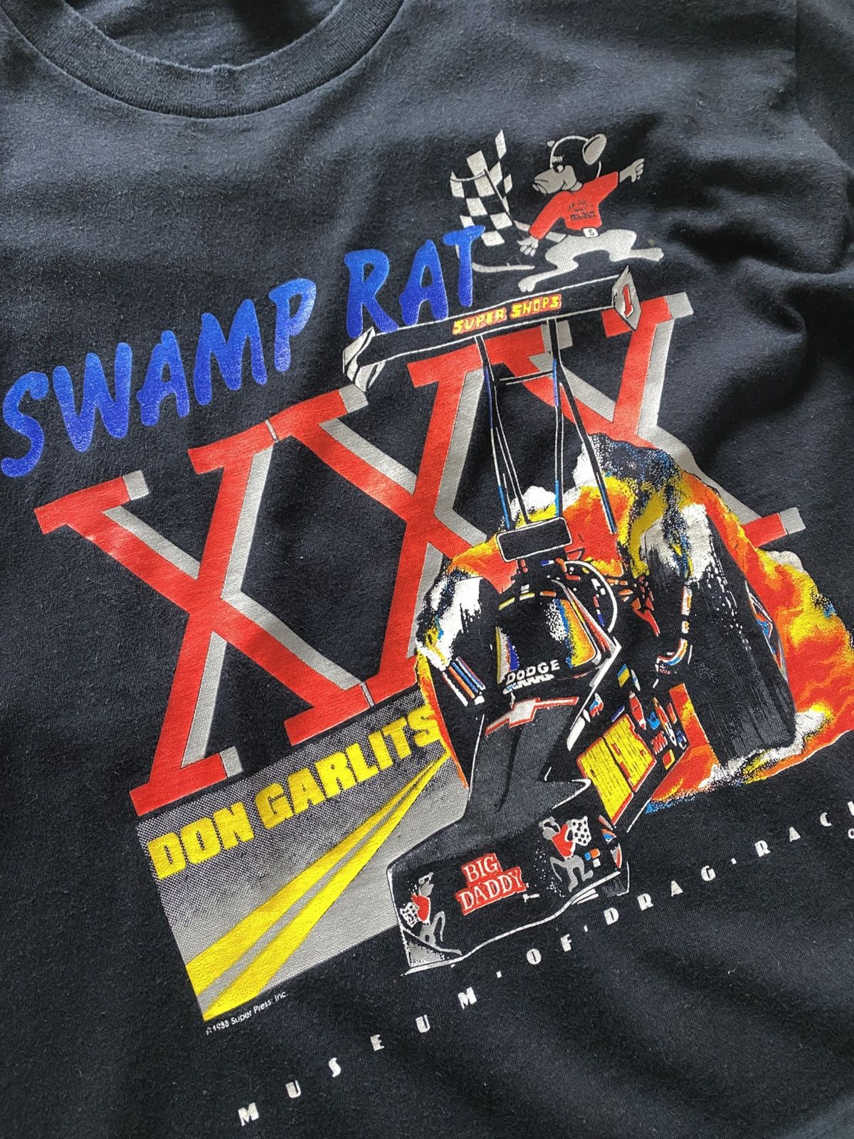 Vintage Rare Vintage Racing Don Garlits 1988s Museum of Drag Racing Size US L / EU 52-54 / 3 - 4 Thumbnail
