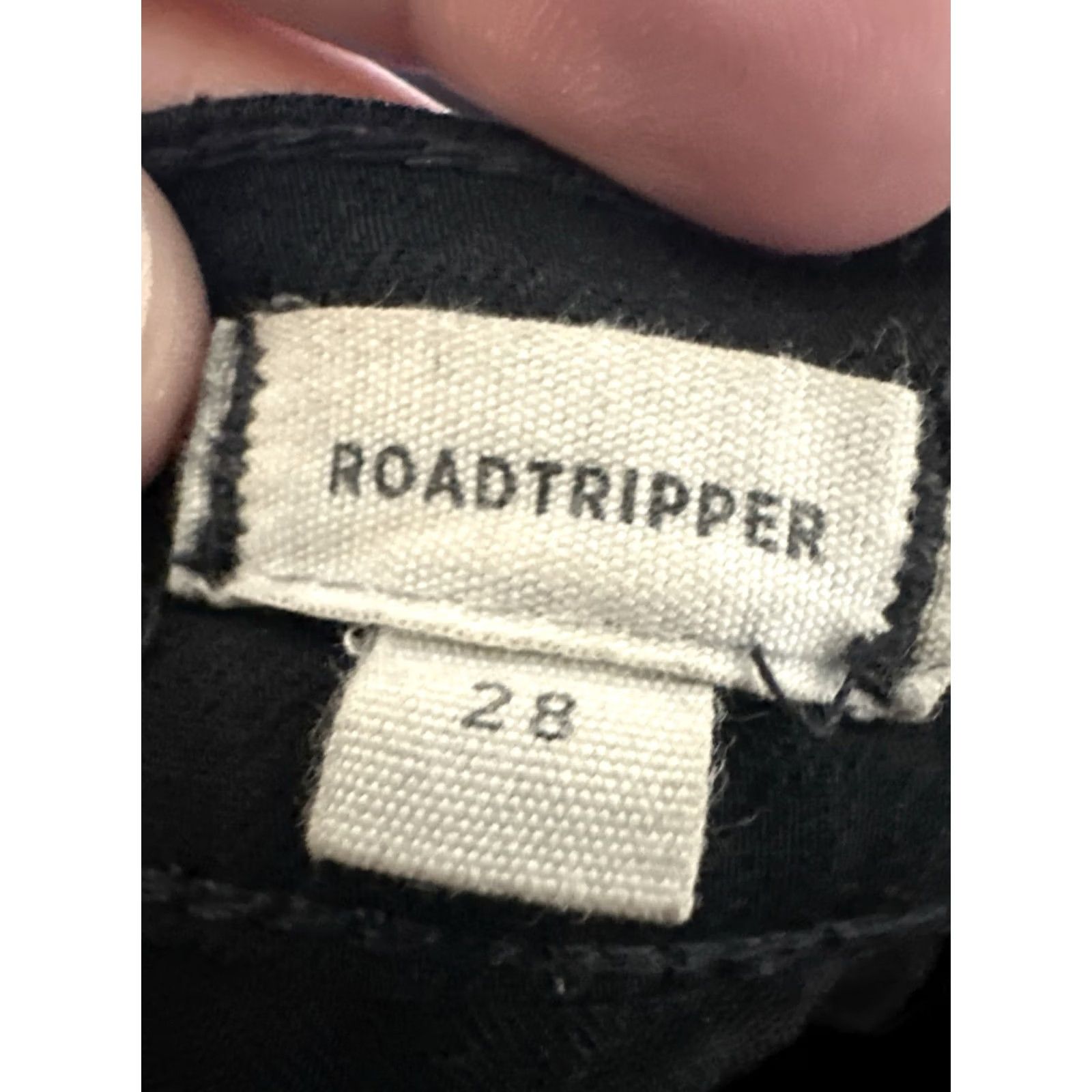 Madewell Madewell Roadtripper Jeans Womens Size 28x26 Black Stretchy Size 28" / US 6 / IT 42 - 7 Thumbnail
