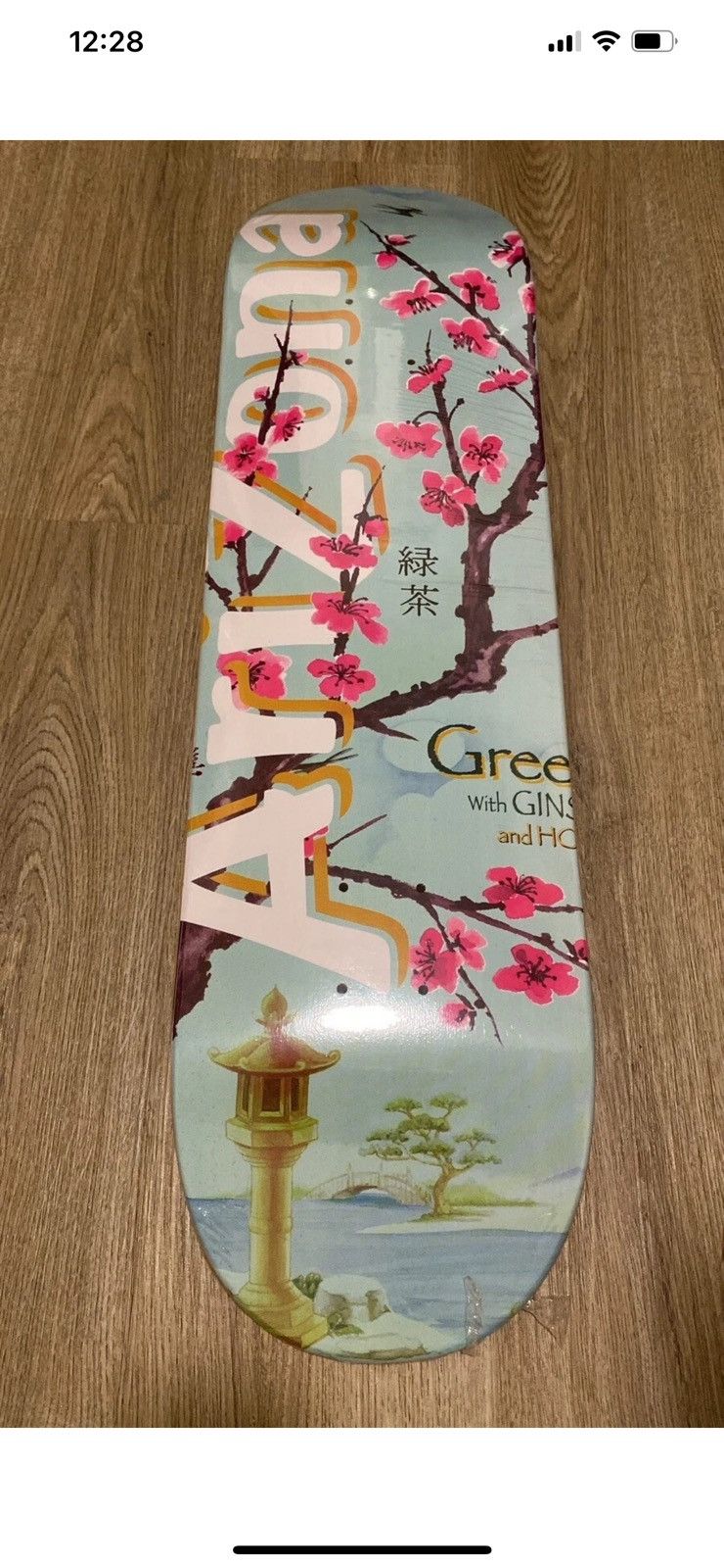 Official Arizona Iced Green Tea Skateboard Deck 8.5 x 32