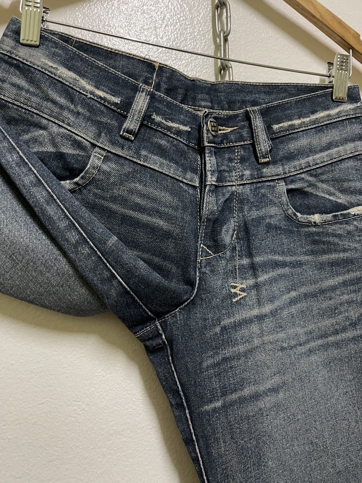 Ksubi Ksubi Wide Leg Vintage Wash Jeans Size 28" / US 6 / IT 42 - 8 Thumbnail