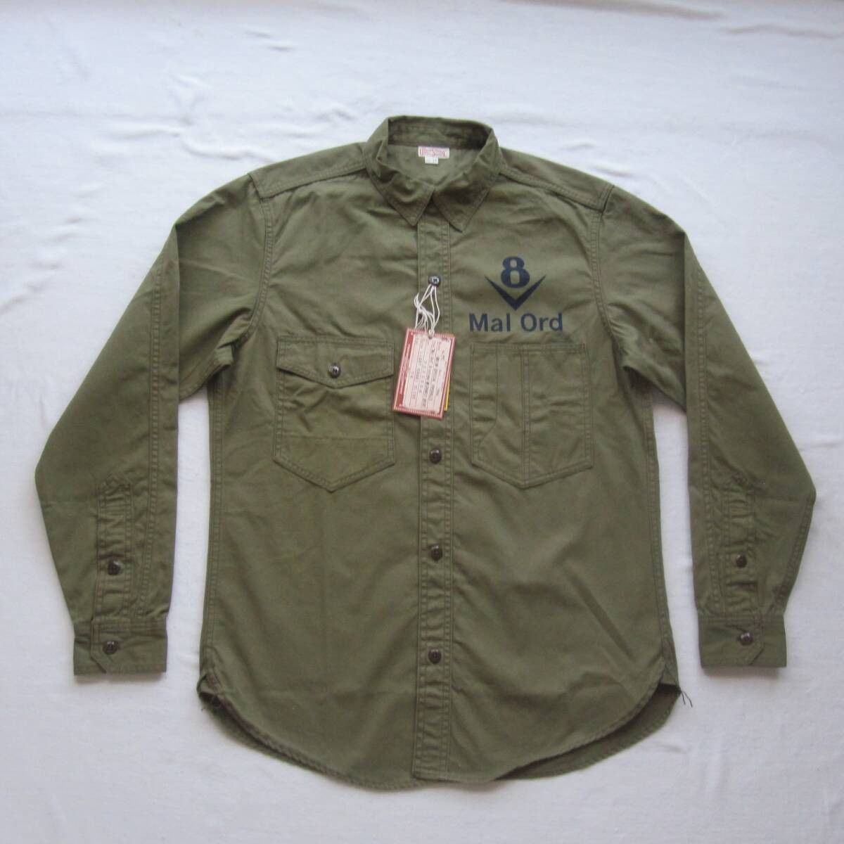 Freewheelers “Mal Ord” Blystone MECHANIC SHIRT 16 Size US L / EU 52-54 / 3 - 6 Thumbnail
