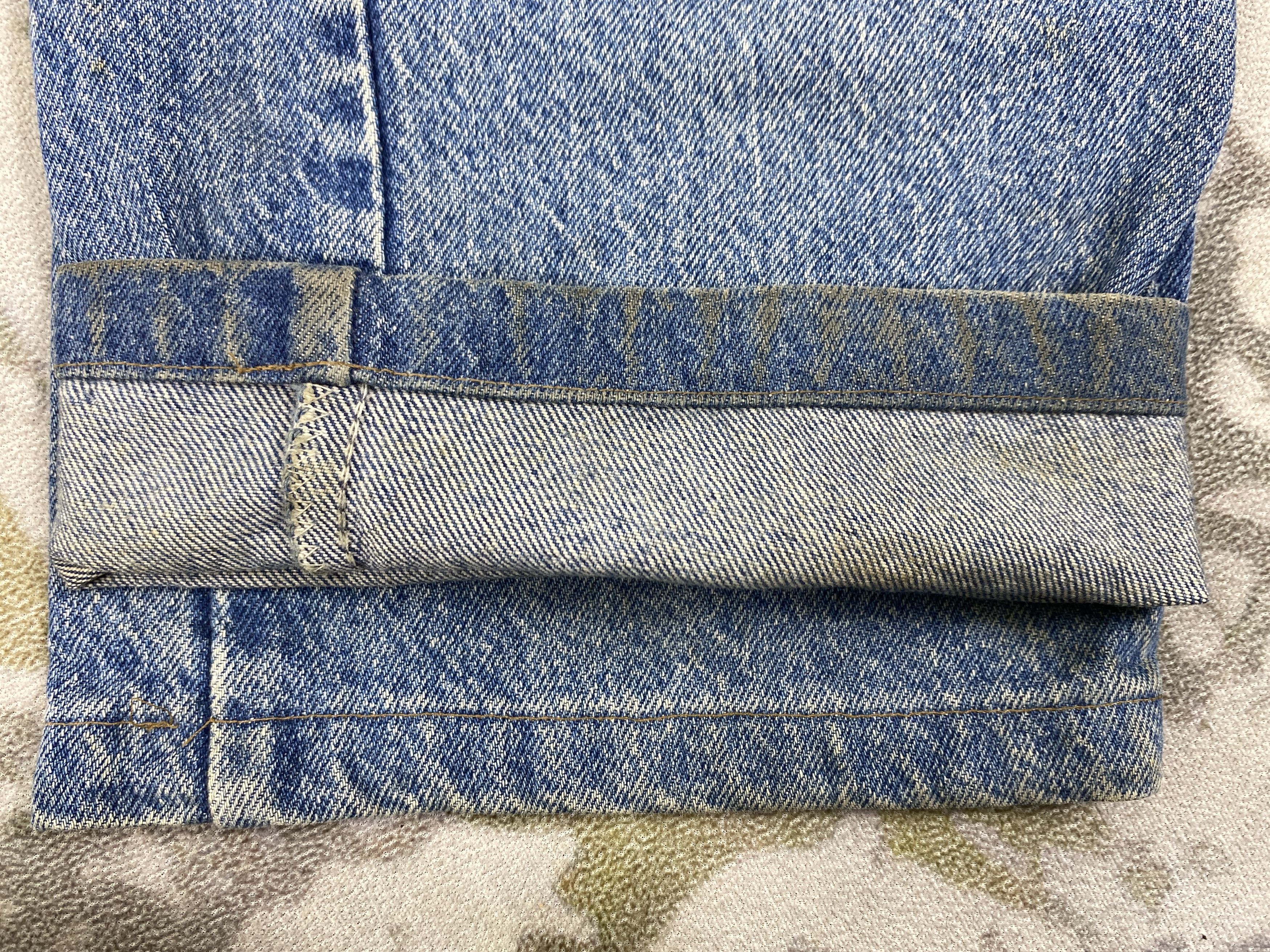 Levi's Vintage Levi's Made in USA Rusty Denim 37 x 27.5 -JN530 Size US 37 - 14 Thumbnail