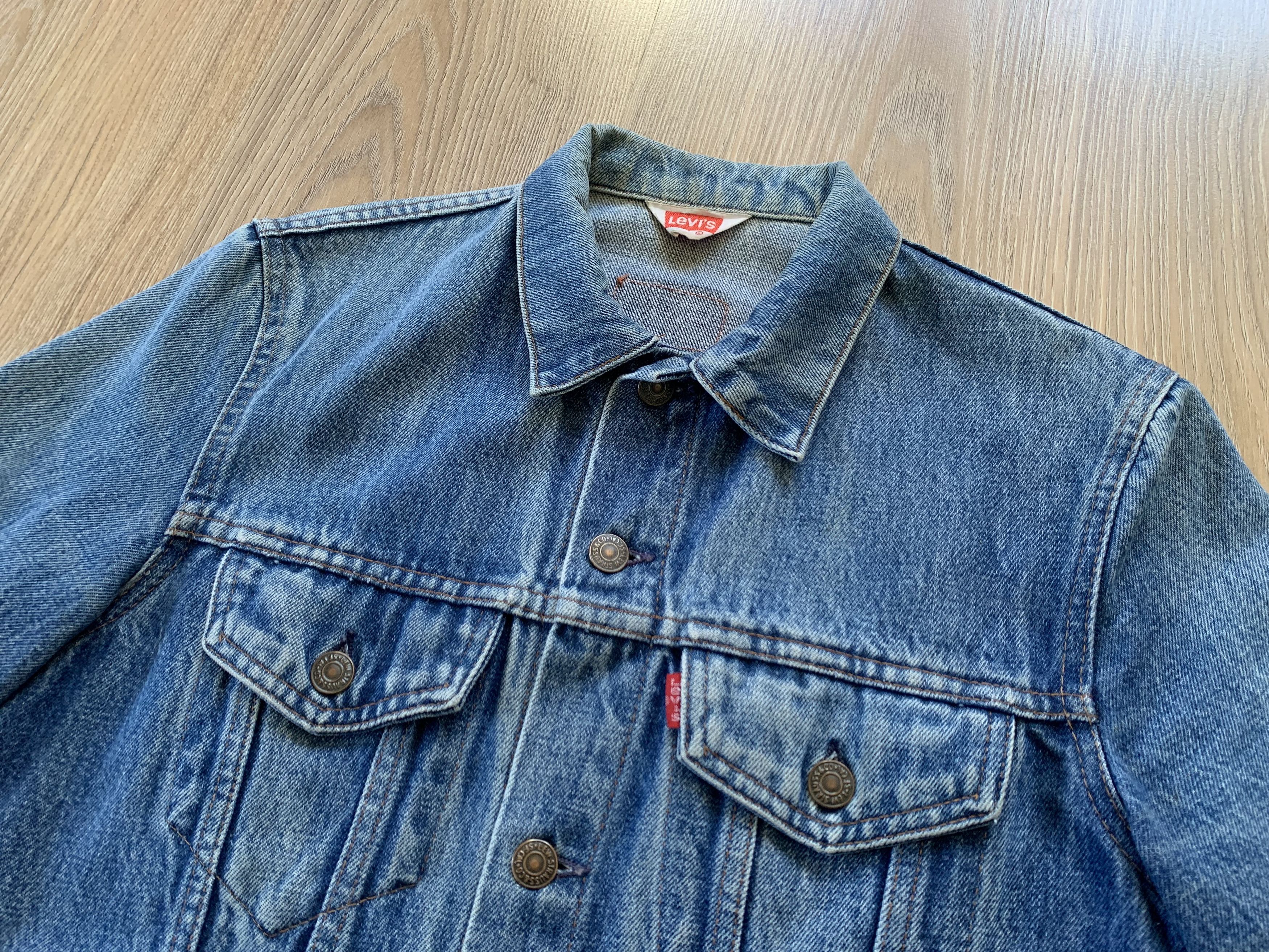 Levi's Vintage Clothing Levi’s Vintage Denim Trucker Jacket Made in France Size L / US 10 / IT 46 - 4 Thumbnail