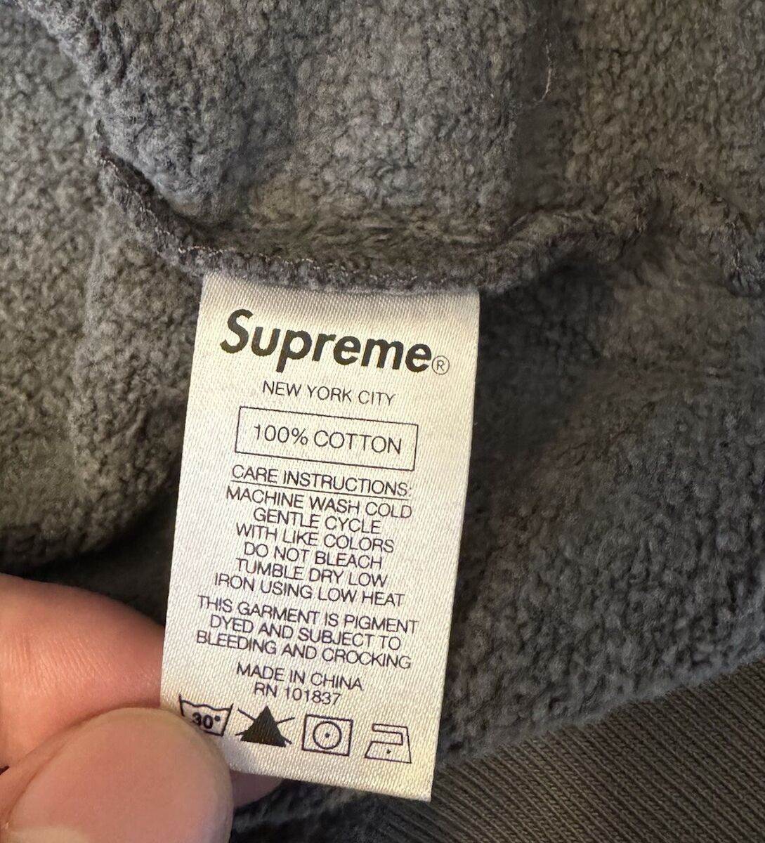 Supreme Supreme Overdyed Hoodie Size US L / EU 52-54 / 3 - 9 Thumbnail