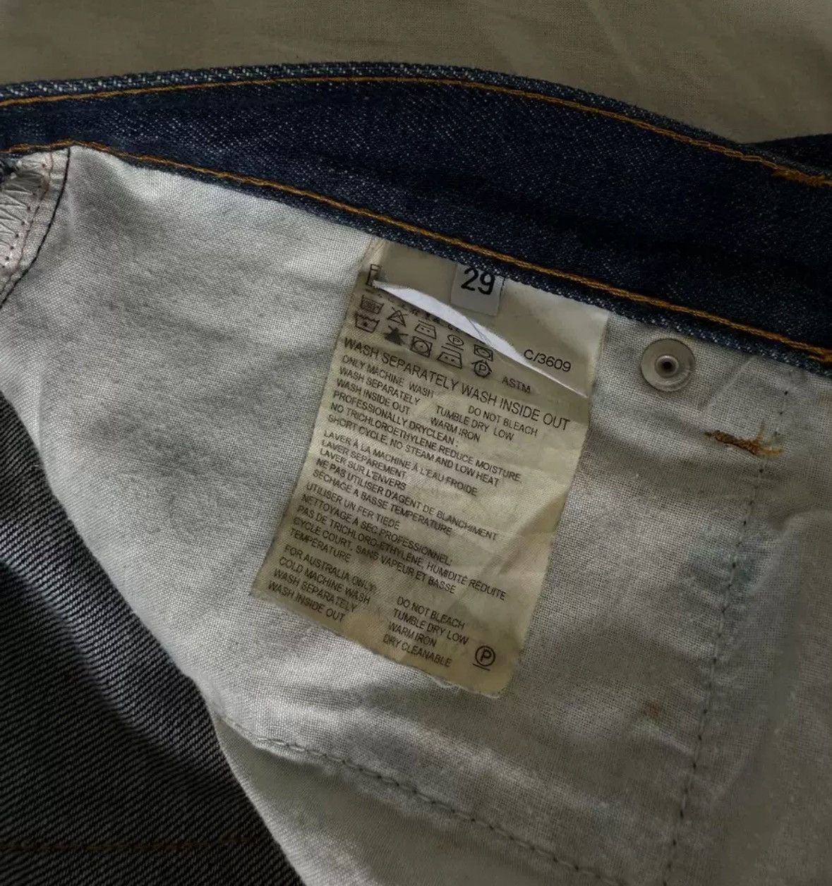 Helmut Lang helmut lang classic denim low waist flare jeans Size US 29 - 4 Thumbnail