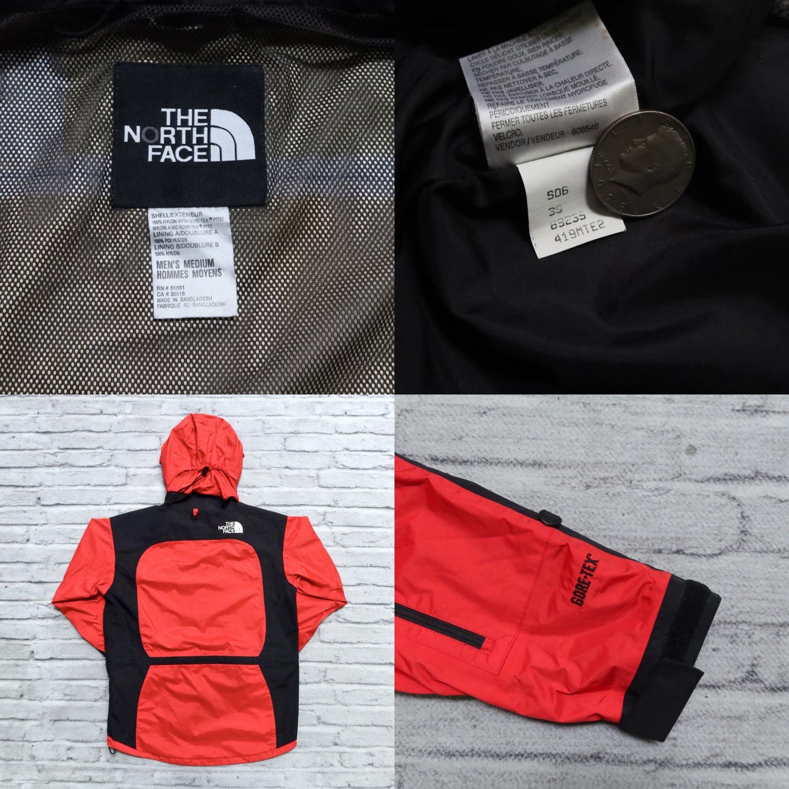 The North Face Vintage North Face Goretex Mountain Guide Parka Jacket M Red Mens XS? Size US M / EU 48-50 / 2 - 8 Thumbnail