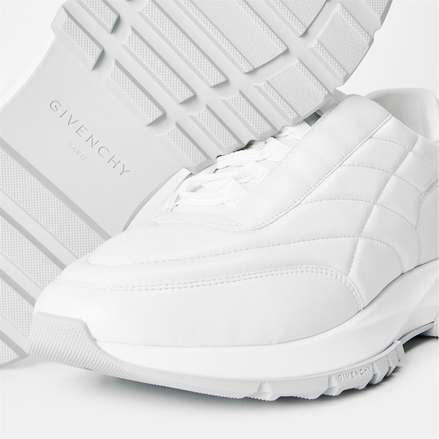 Givenchy o1g2r1mq0426 Chunky Trainers in White Size US 12 / EU 45 - 4 Thumbnail