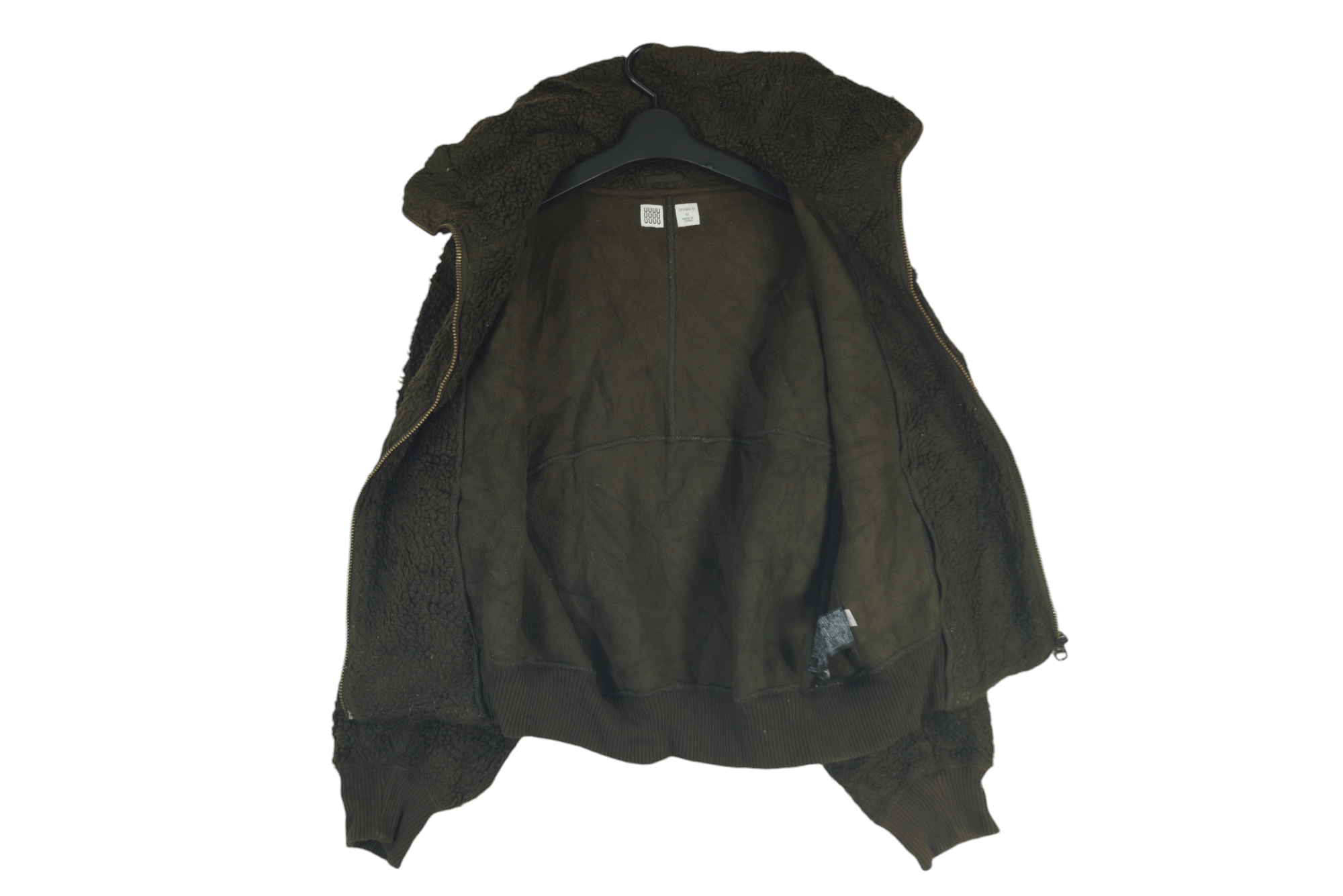 Uniqlo × Vintage Uniqlo U Sweater Fleece Nice Design Size US M / EU 48-50 / 2 - 5 Thumbnail