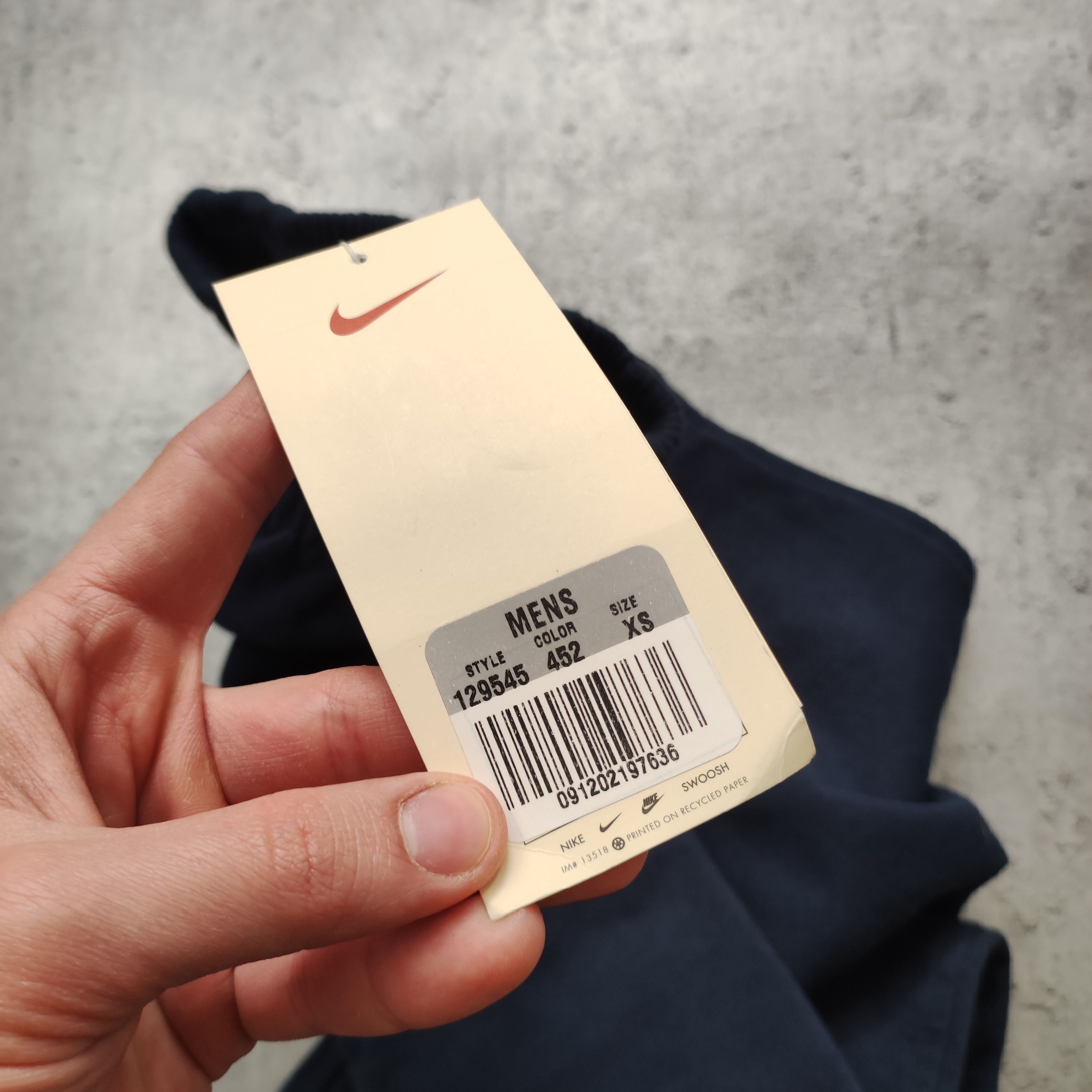 Nike × Vintage RARE Vintage 90s New With TAG Nike Navy Sweatpants Size US 30 / EU 46 - 7 Thumbnail
