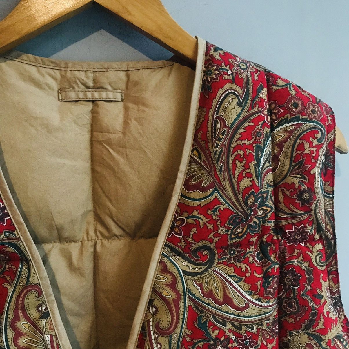 Seditionaries Paisley Puffer Vest From Japan Domestic Market Size US L / EU 52-54 / 3 - 4 Thumbnail