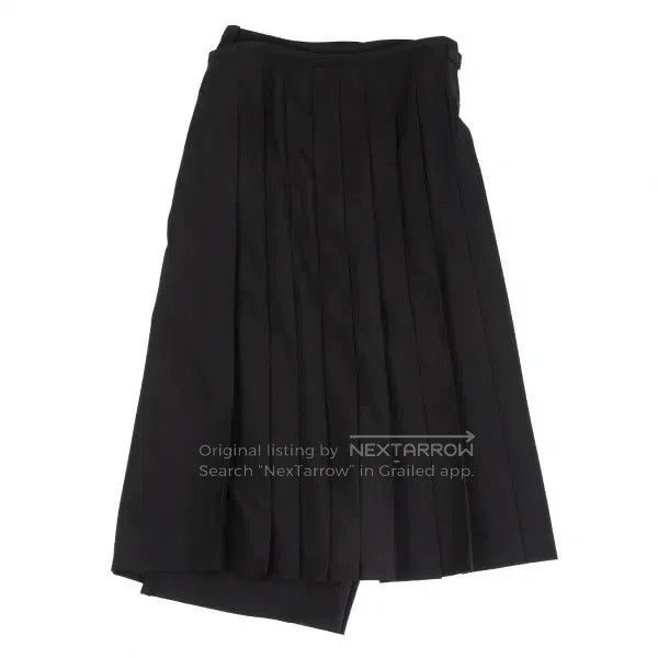 Comme des Garcons Comme Des Garcons size F Black Vintage Pleated Design Half Size 22" - 3 Thumbnail